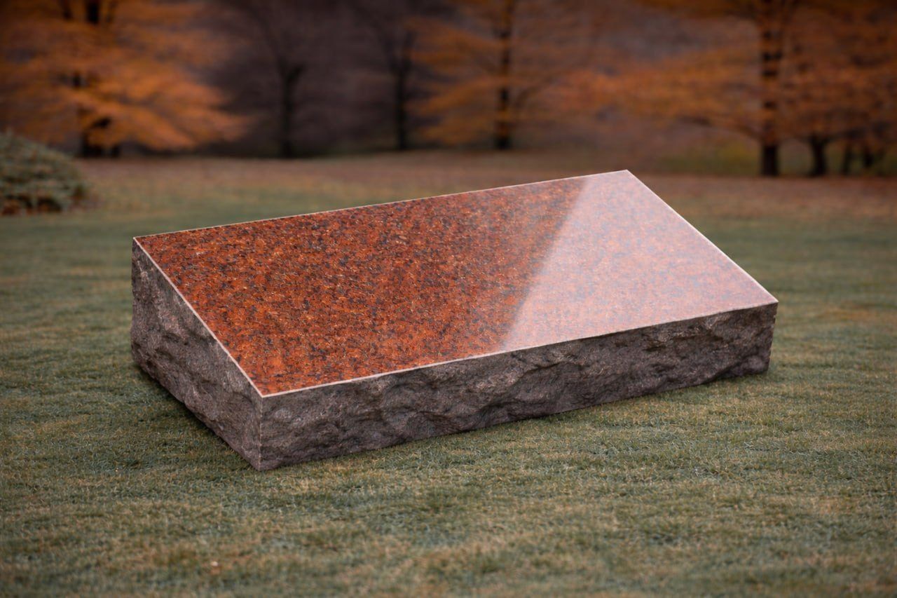 Bevel Granite Headstone