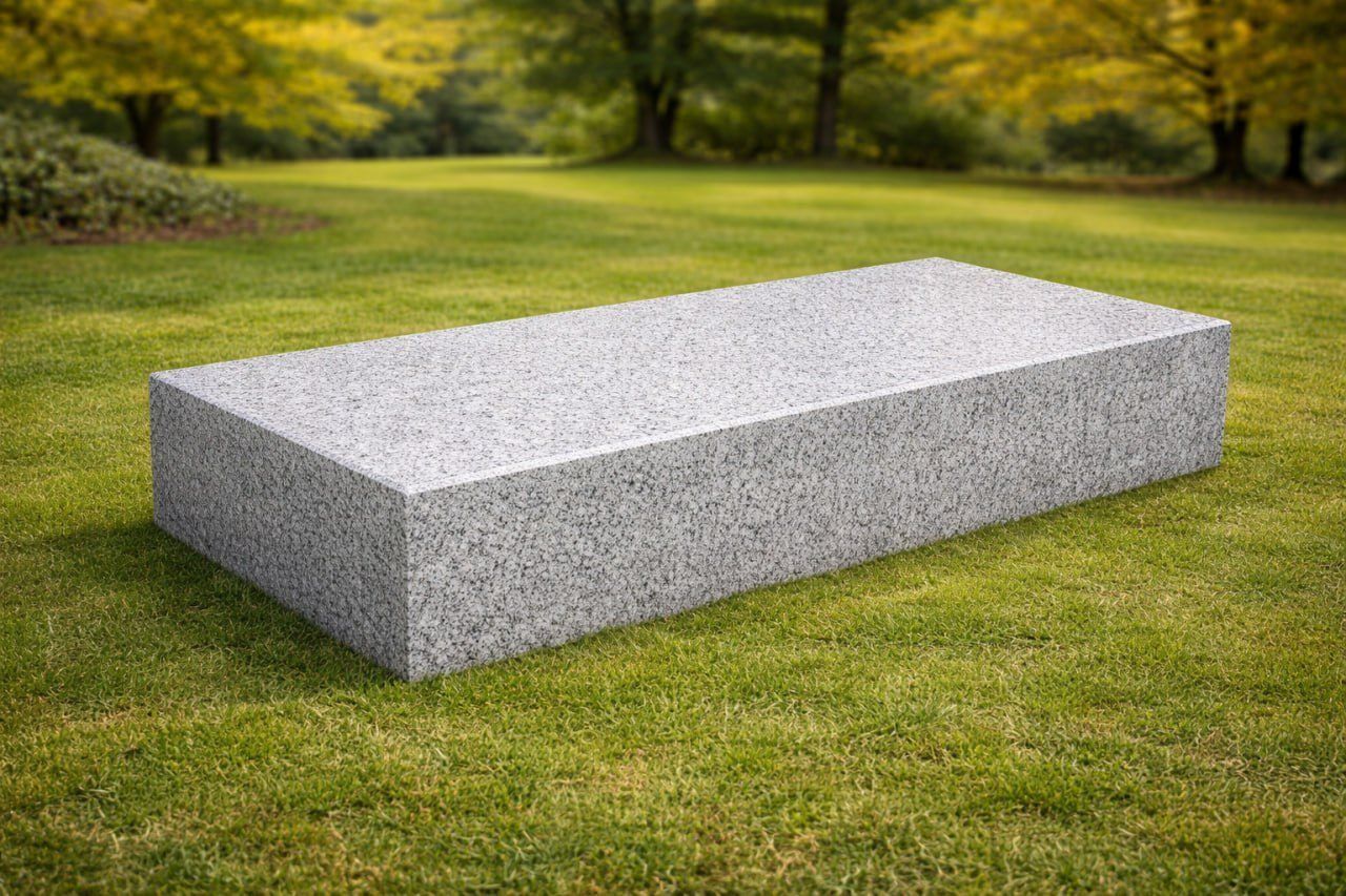 Flat Granite Headstone