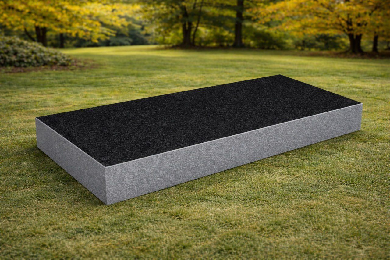 Flat Granite Headstone