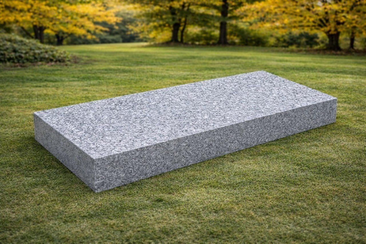 Flat Granite Headstone