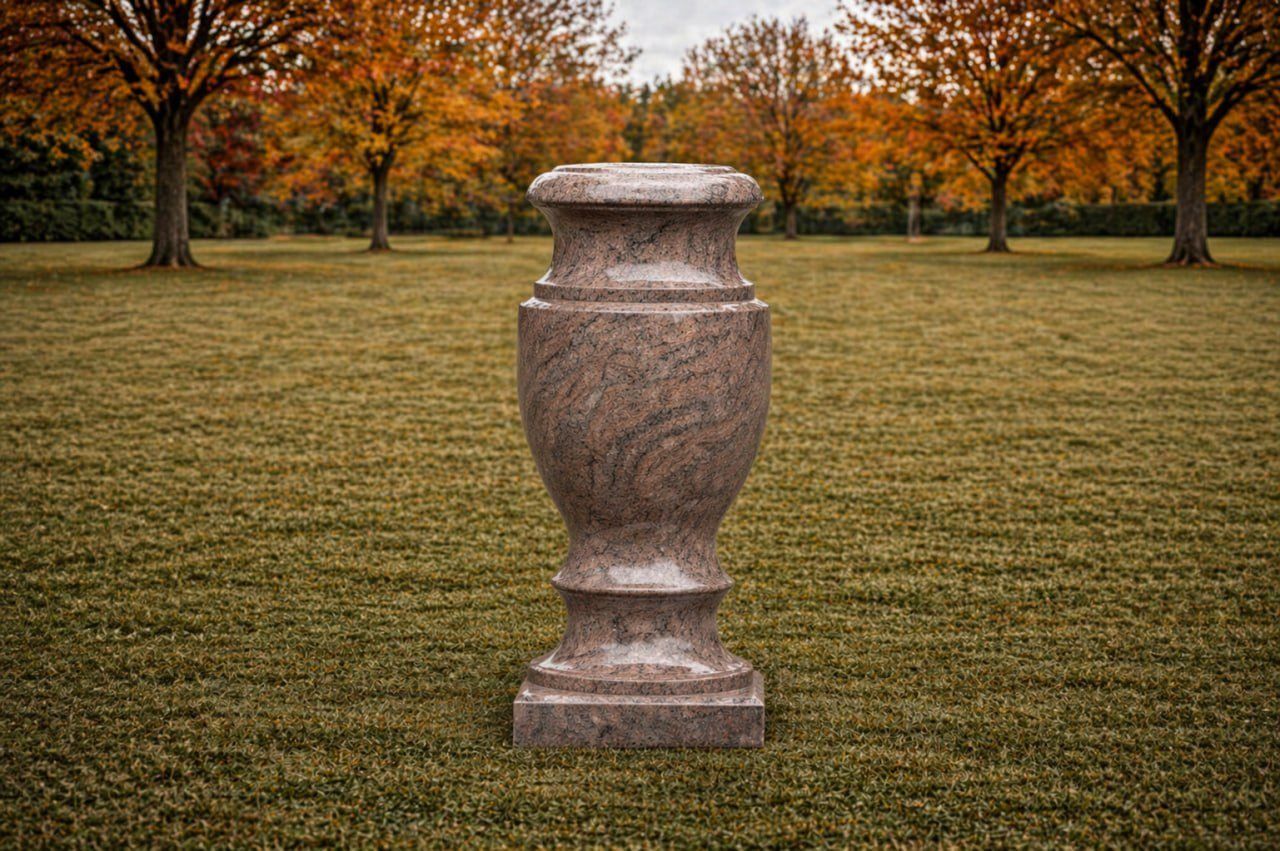 Granite Memorial Vase