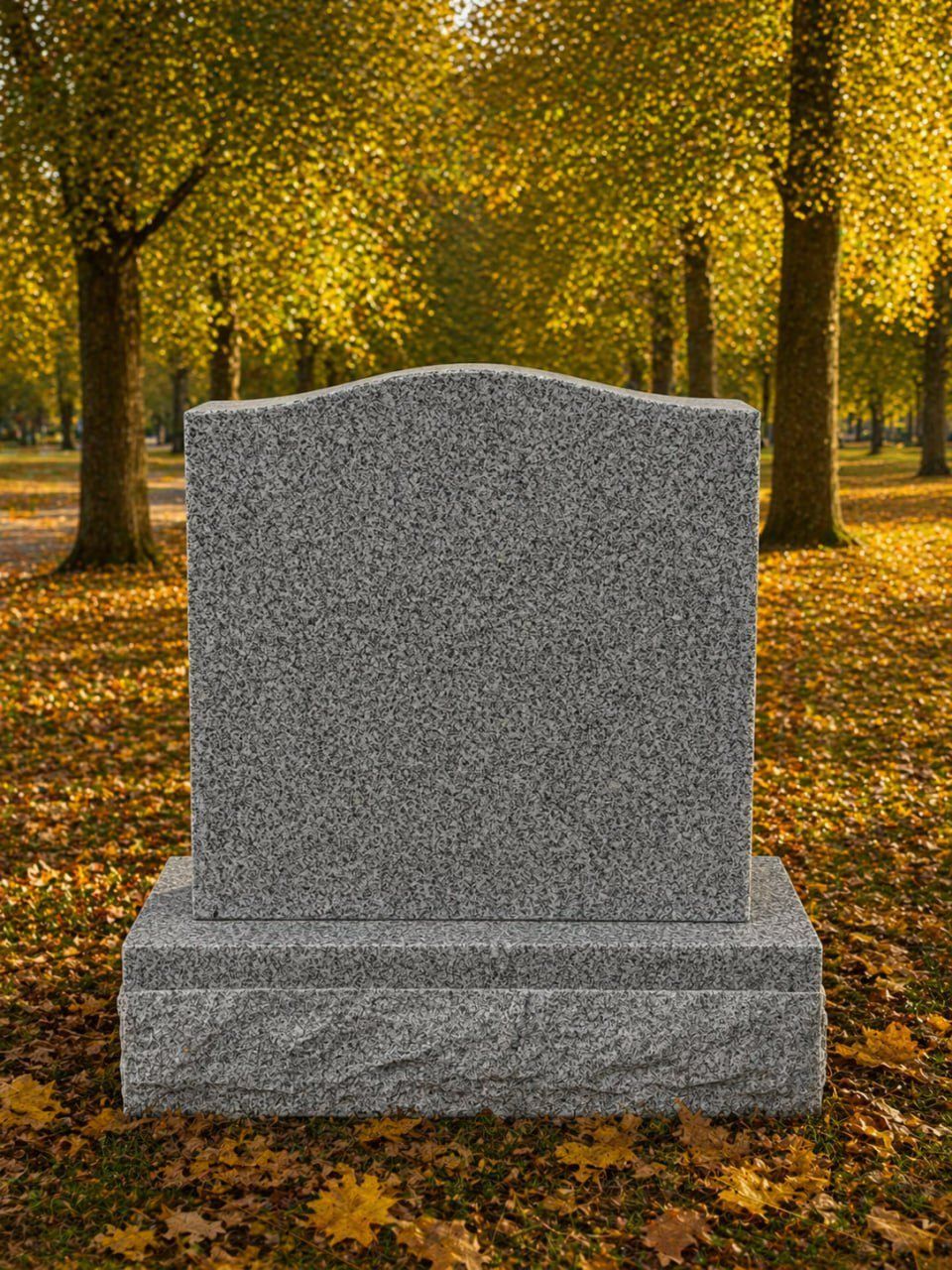 Serpentine Granite Headstone