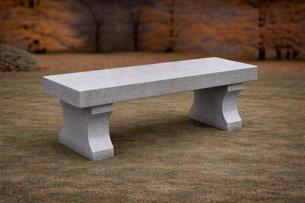 Granite Memorial Bench