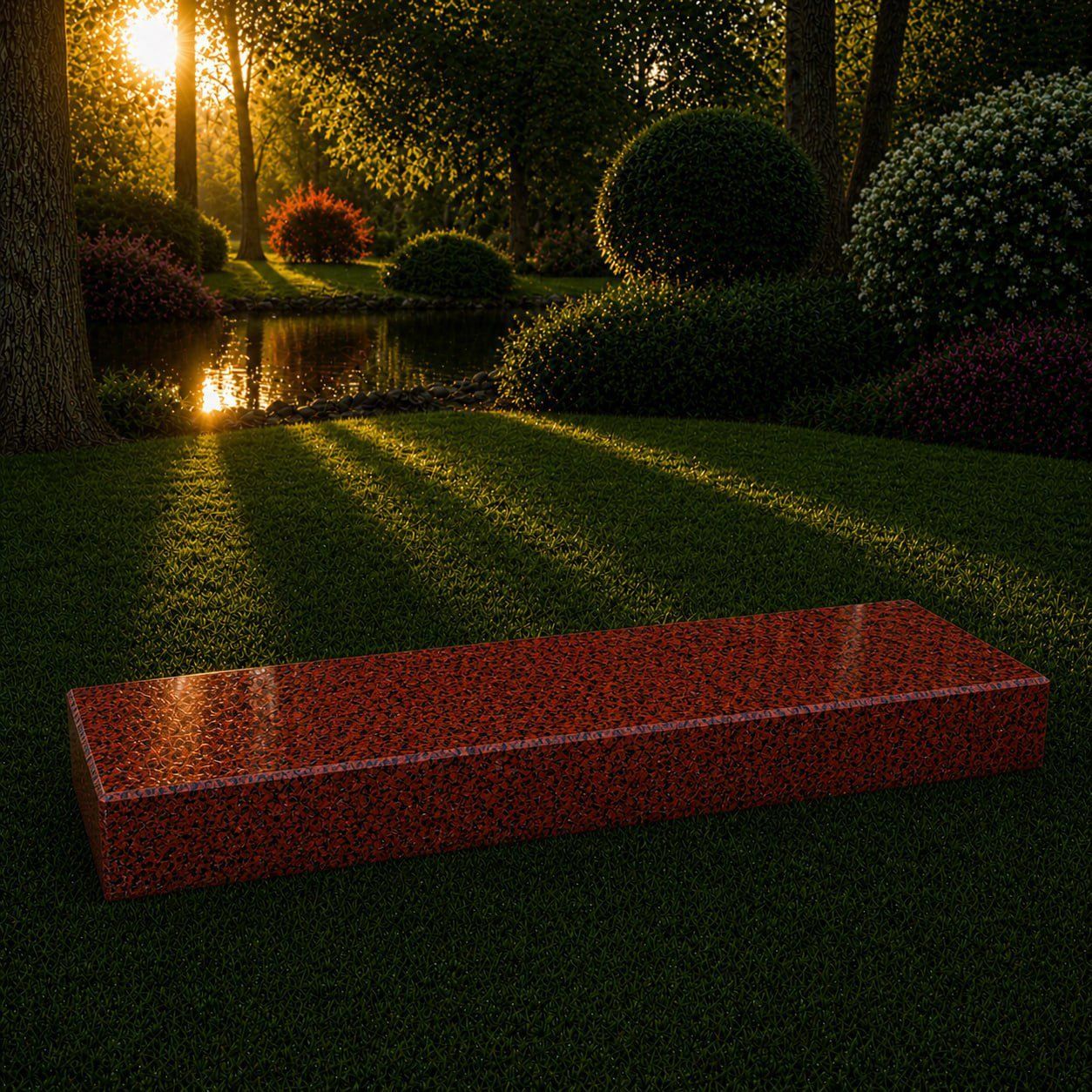 Full Ledger Granite Memorial