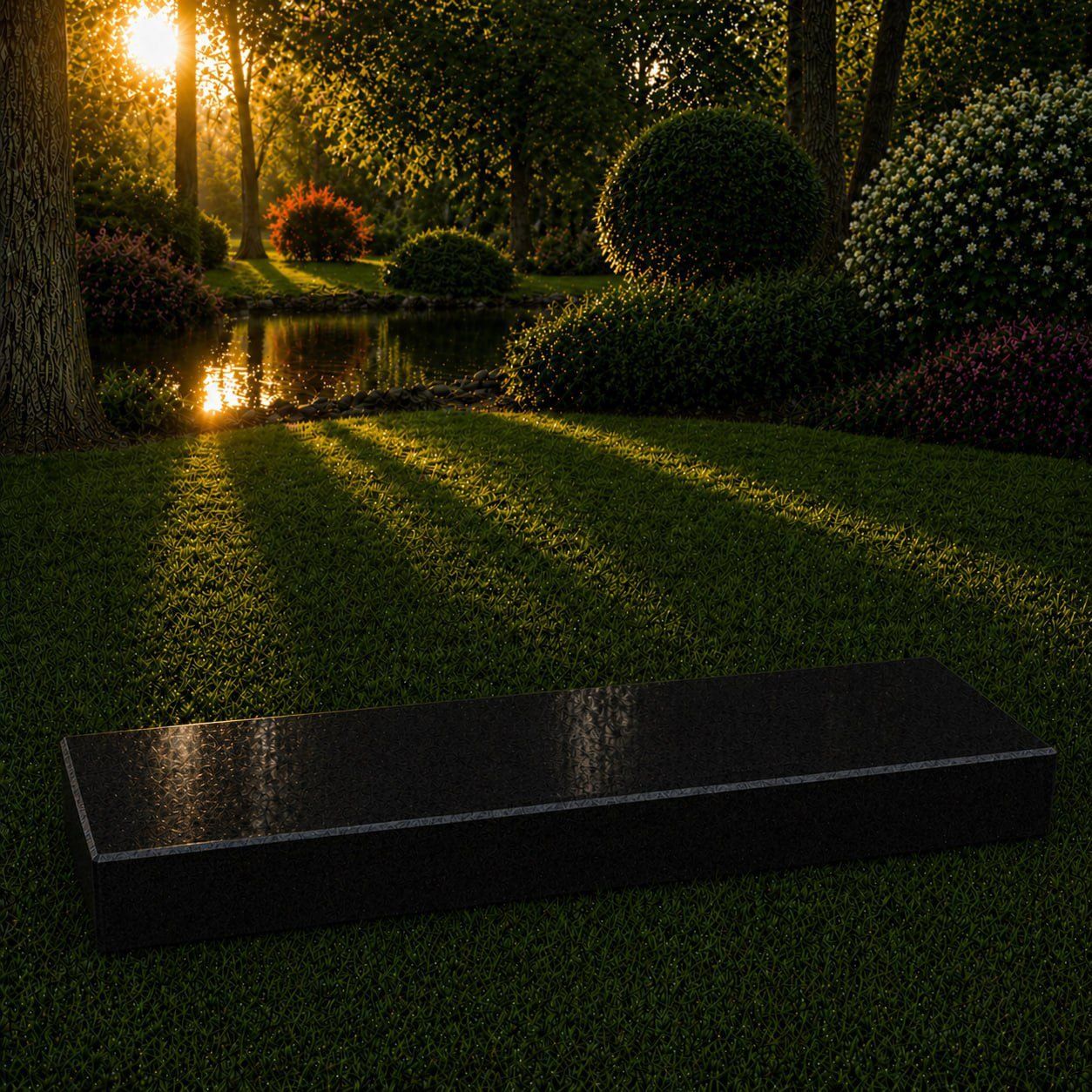 Full Ledger Granite Memorial