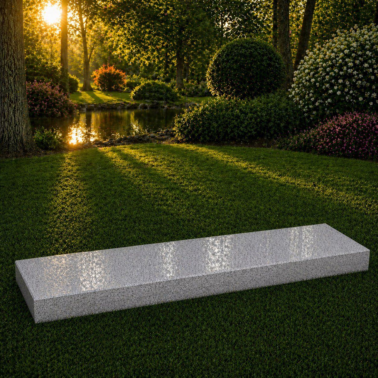 Full Ledger Granite Memorial