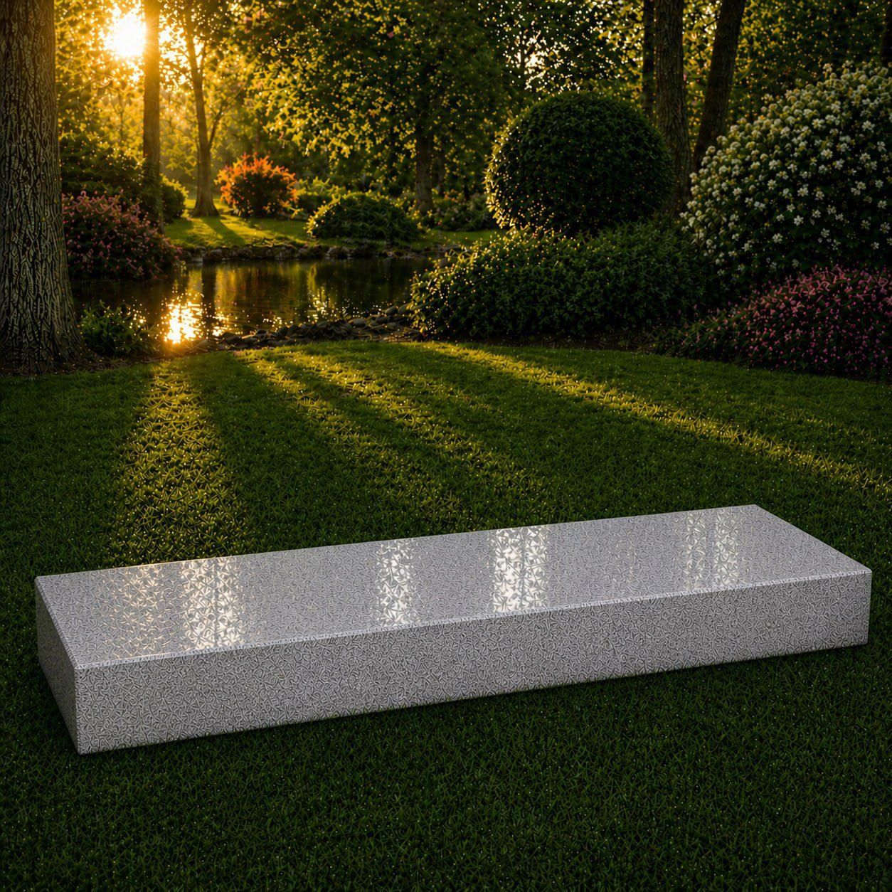 Full Ledger Granite Memorial