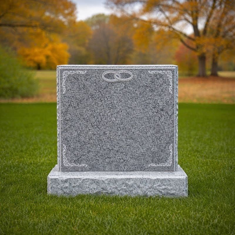 Companion Upright Granite Headstone