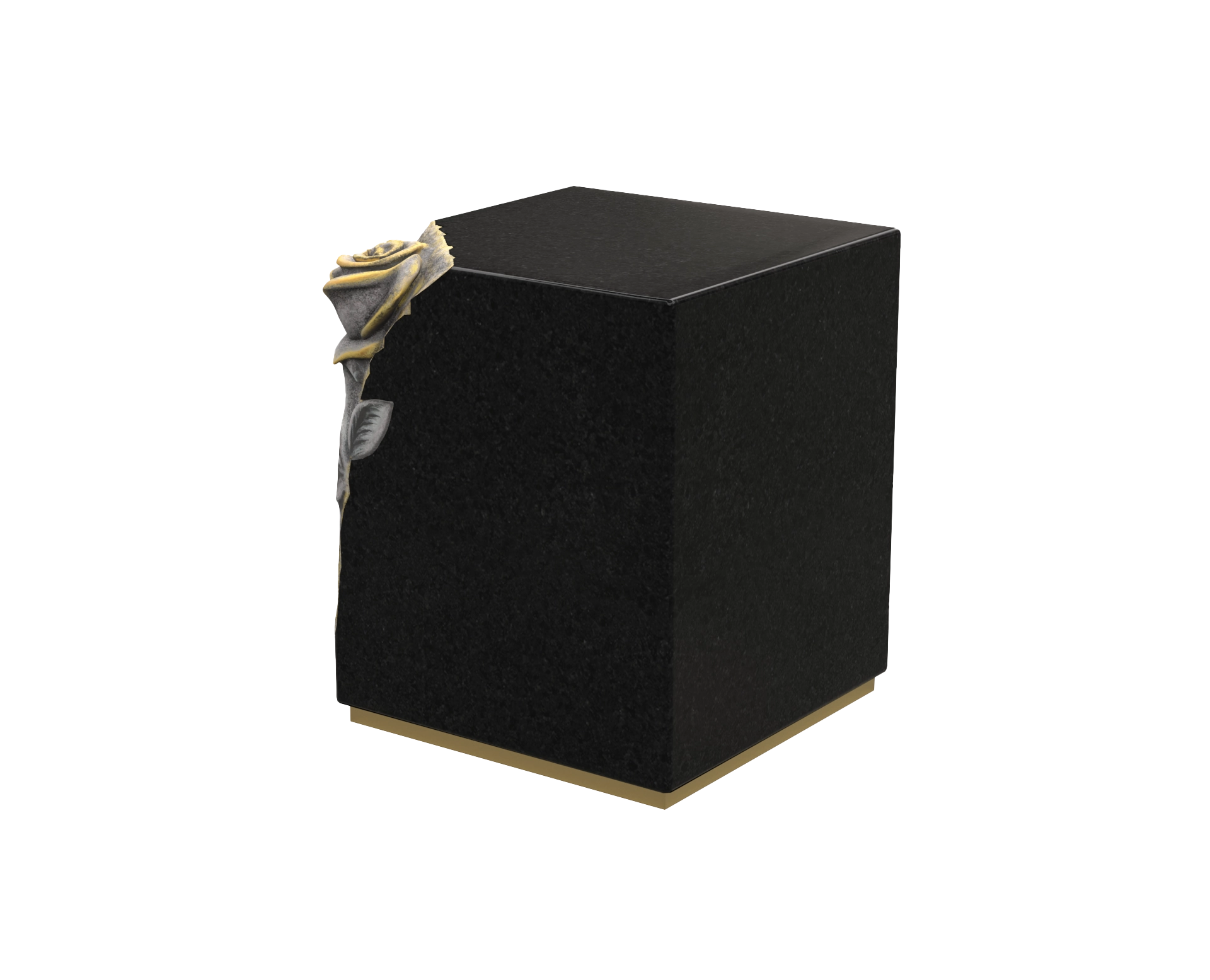 Luxury Golden Rose Legacy Urn view 2