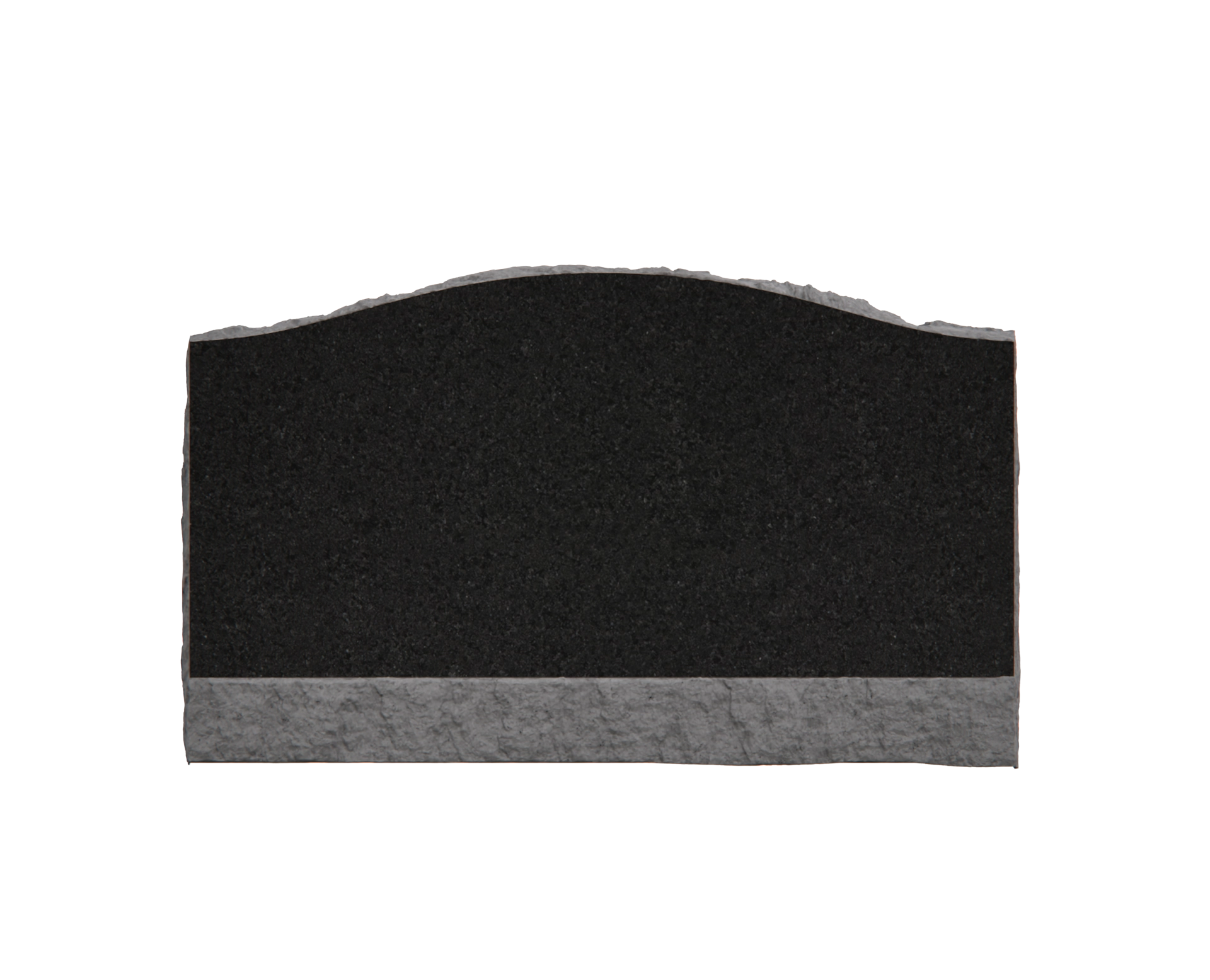 Premium Single Slant Granite Headstone with Rose Carving view 3