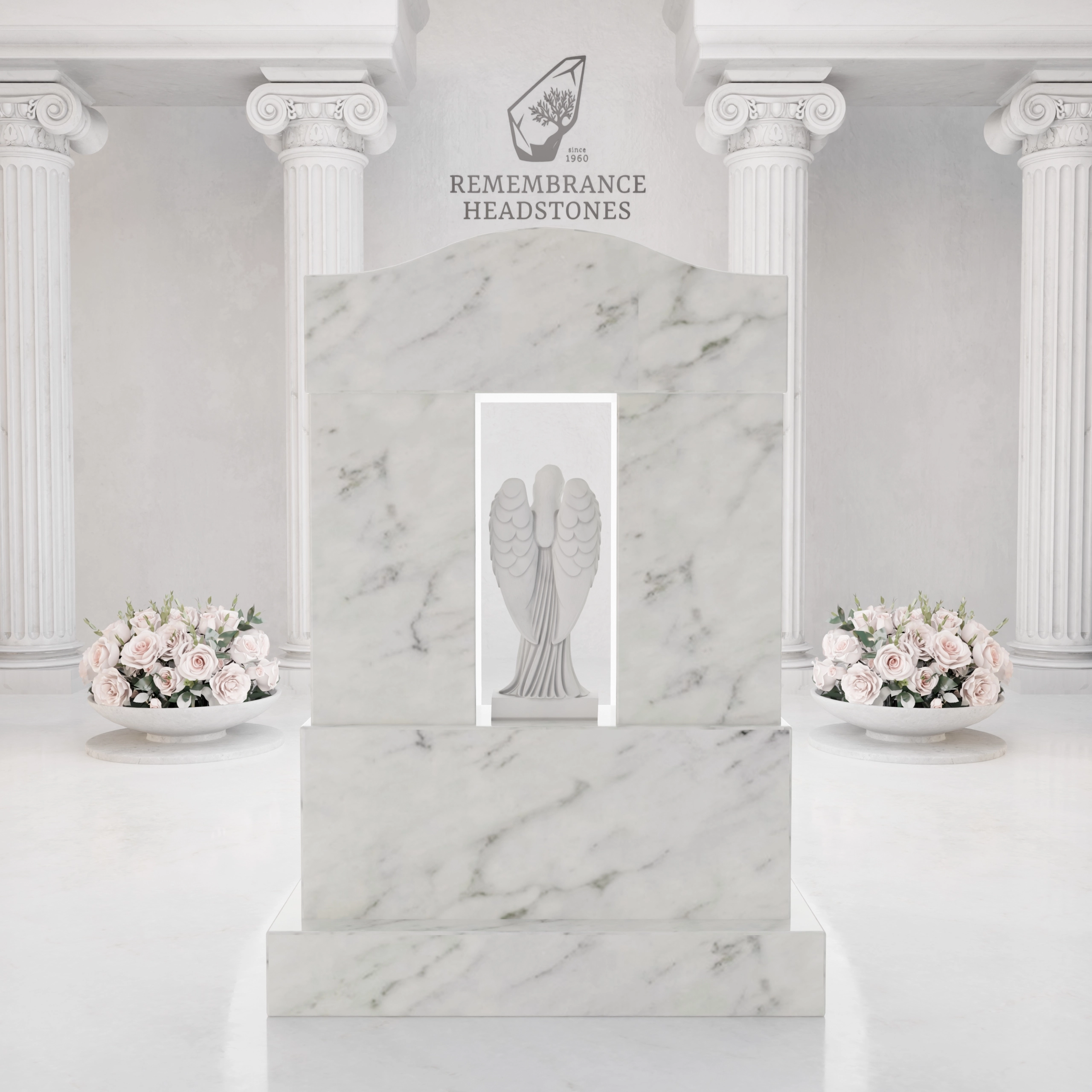 Luxury Companion Angel Alcove Ledger Memorial view 5