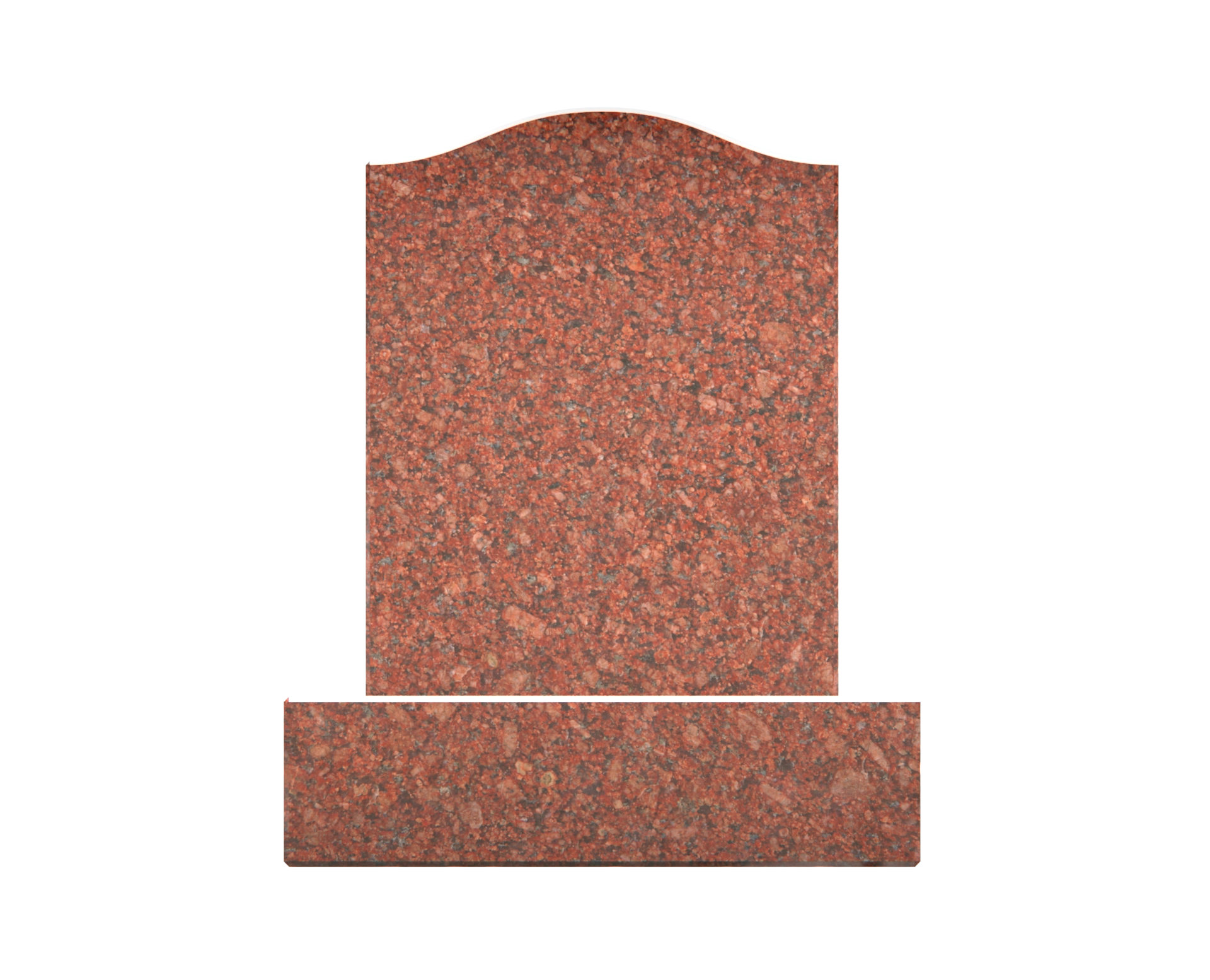 Luxury Upright Granite Headstone with Rosary Cross, Dove & Rose Carving view 3