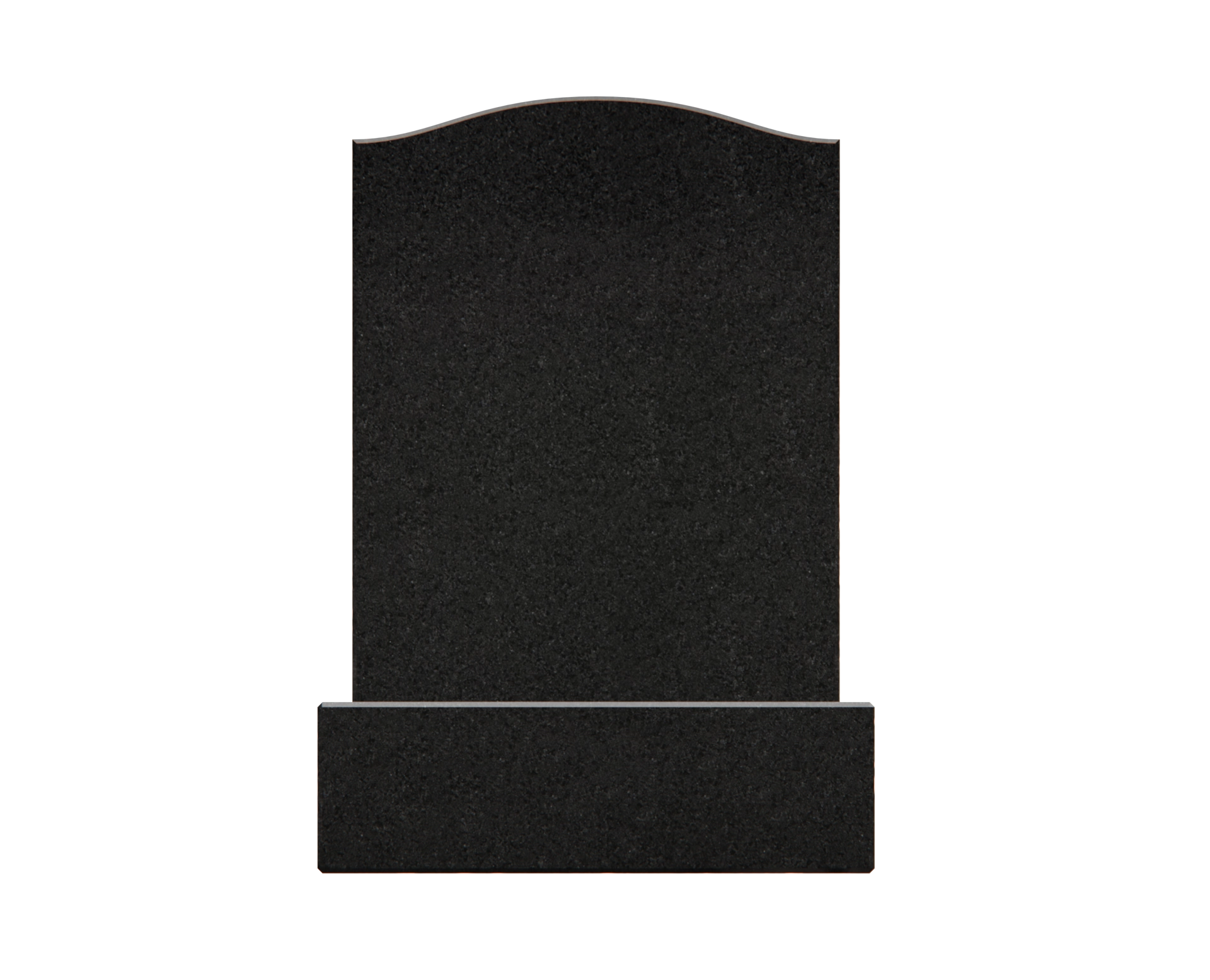 Luxury Upright Granite Headstone with Eagle & Flag view 3