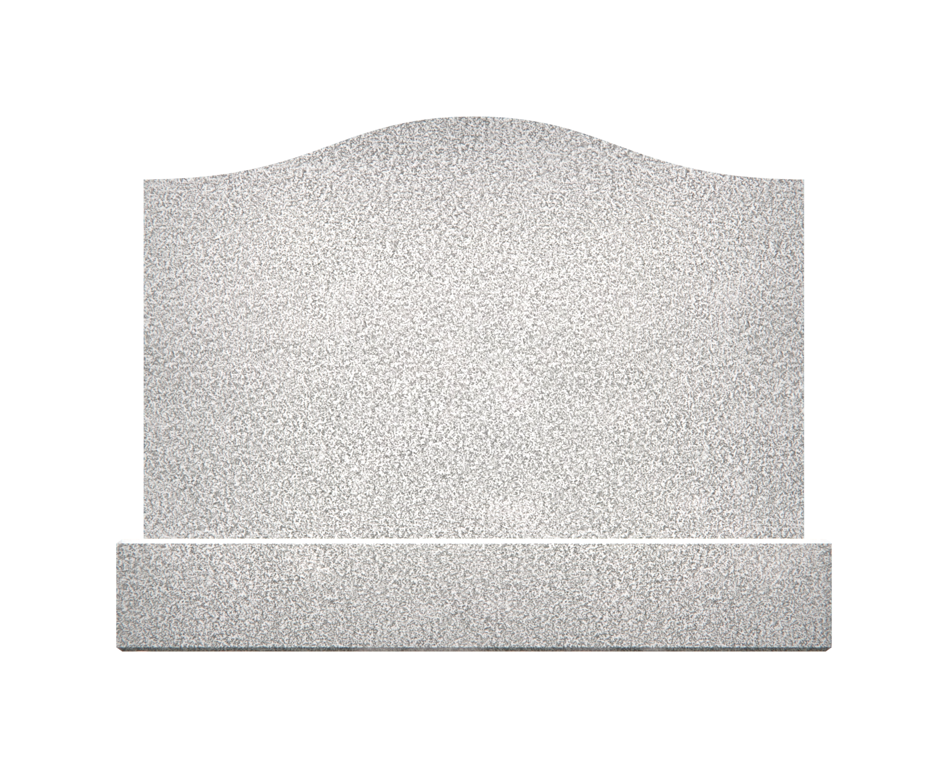 Premium Upright Granite Headstone with Musical Notes & Treble Clef view 2