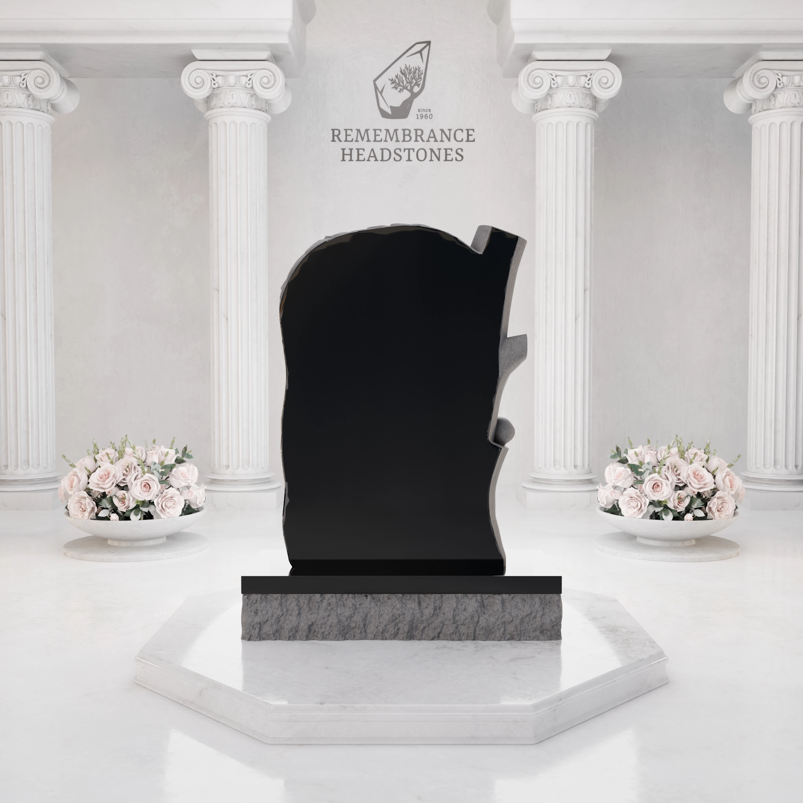 Premium Tree of Honor Special Shape Granite Memorial view 5
