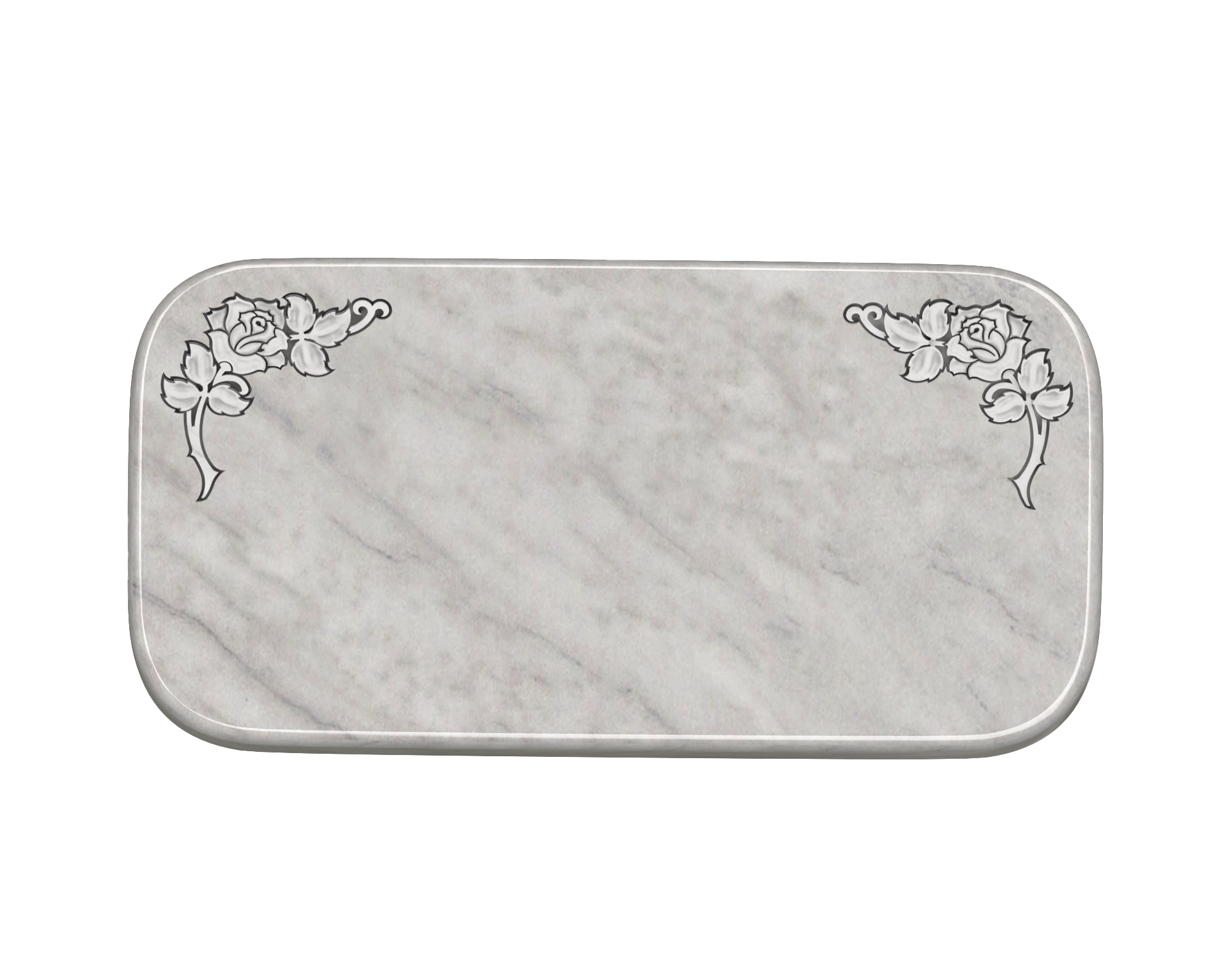Luxury Pillow-Top Granite Grave Marker view 2