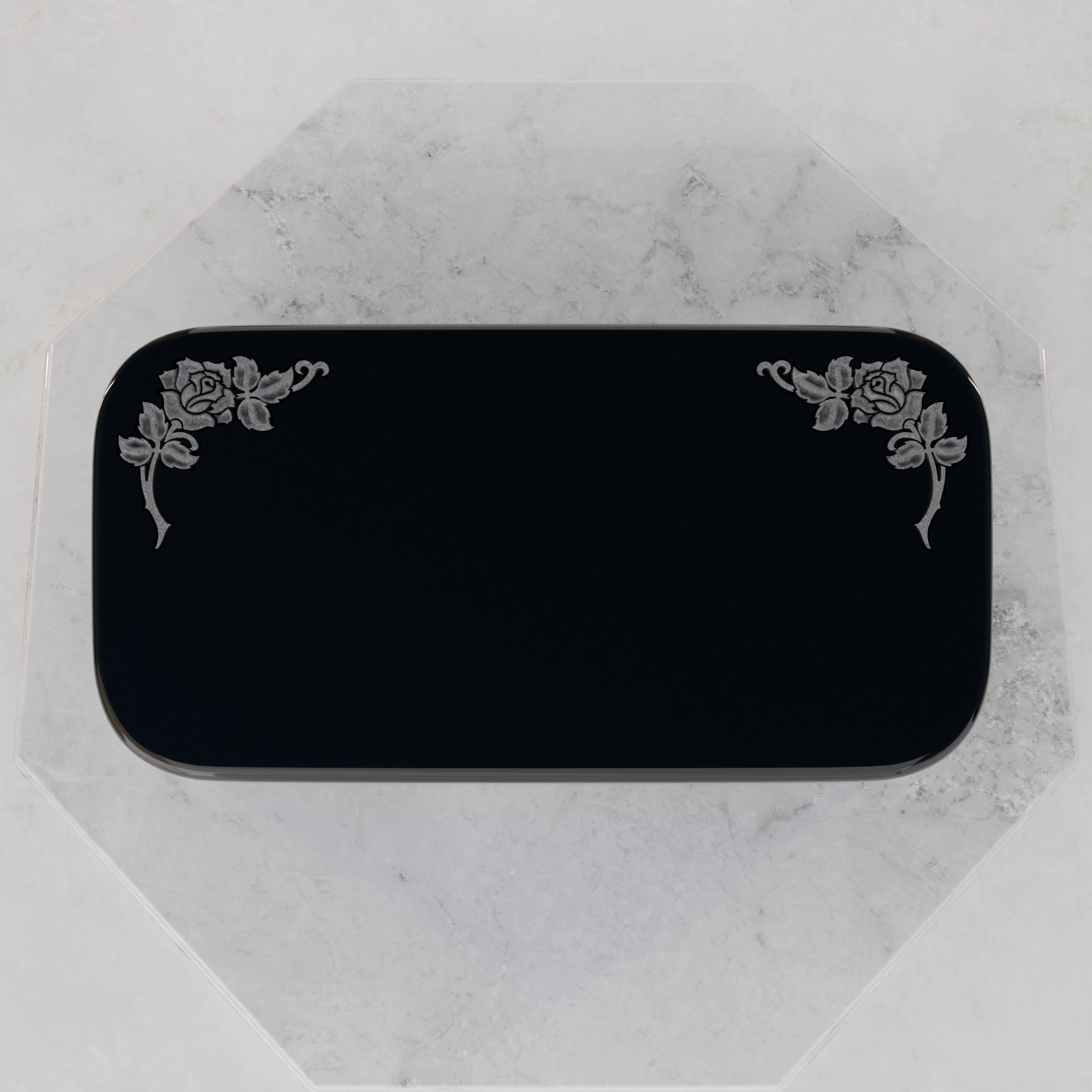 Luxury Pillow-Top Granite Grave Marker view 3
