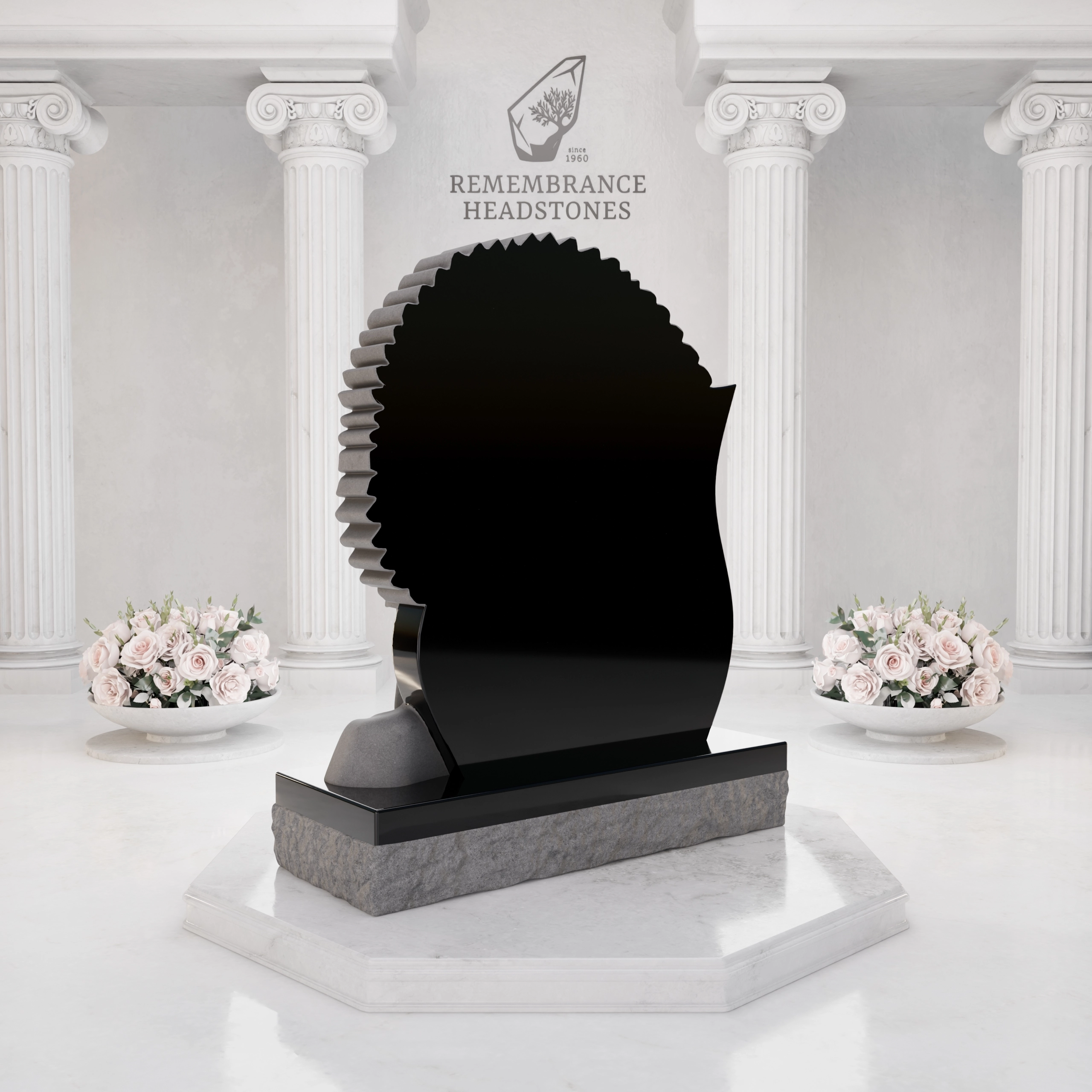 Luxury Mourning Angel Memorial view 5