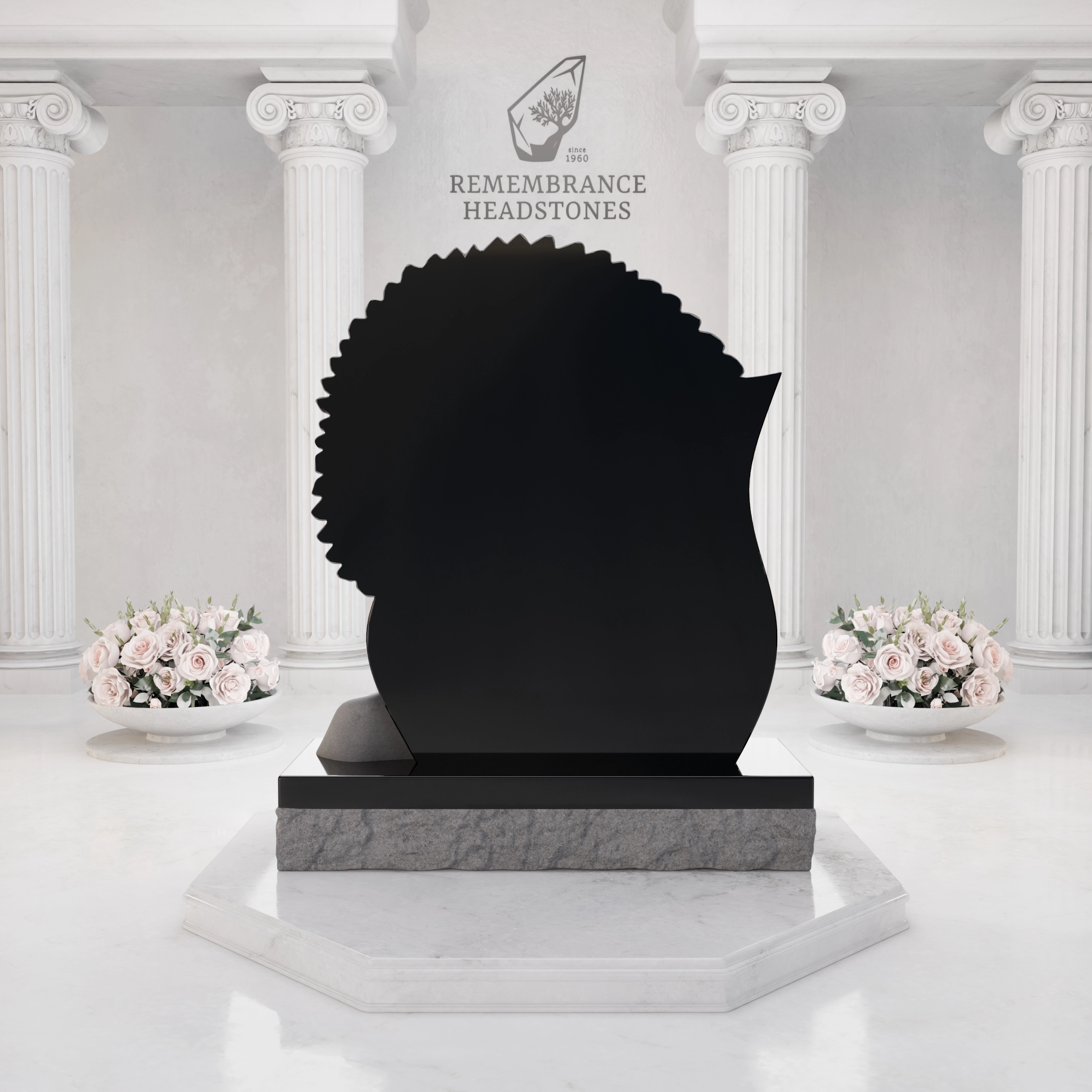 Luxury Mourning Angel Memorial view 4