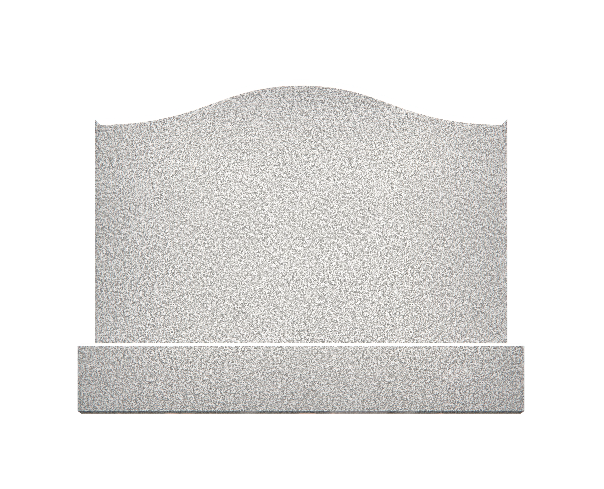 Premium Upright Granite Headstone with Musical Notes & Treble Clef view 3