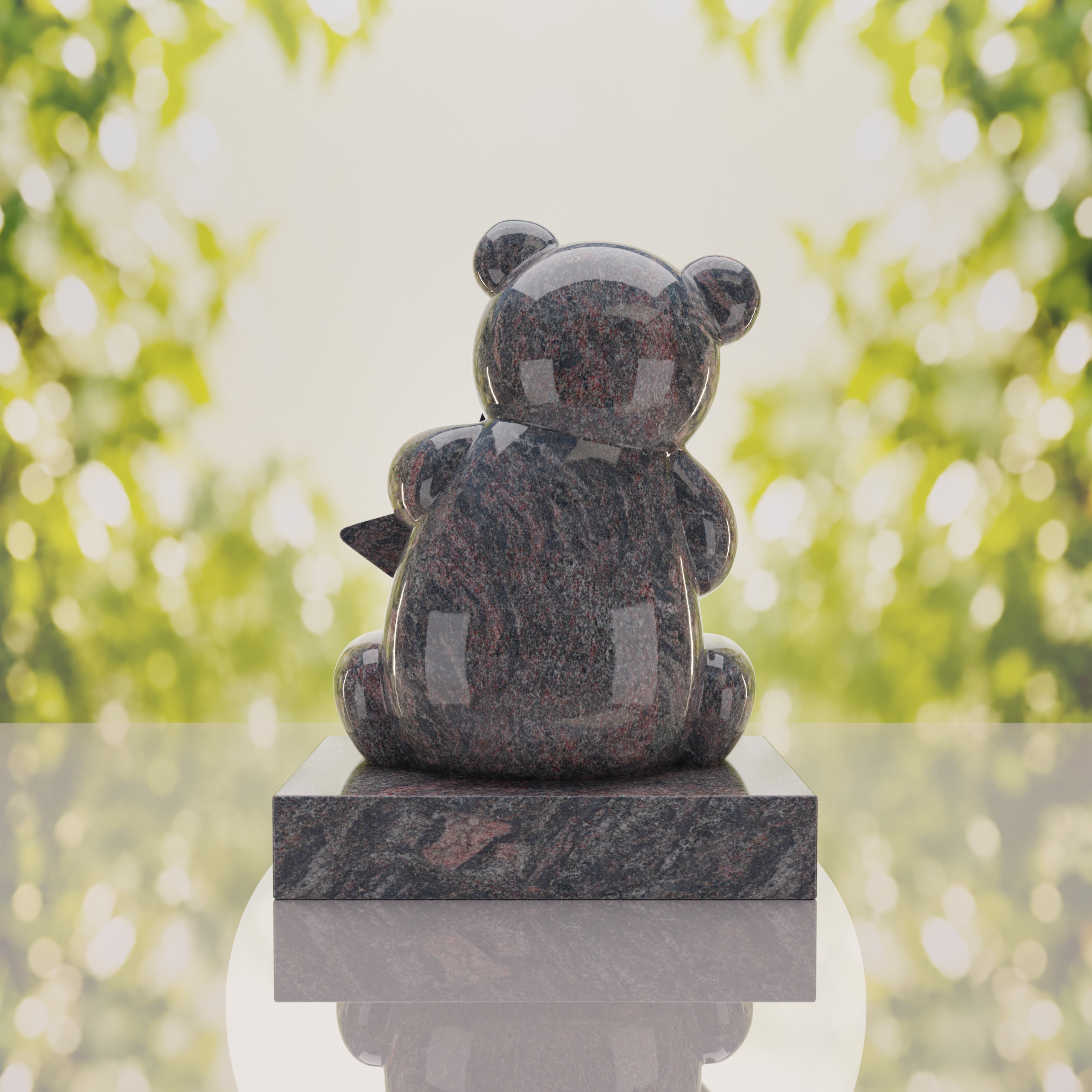 Teddy Bear Star Child Headstone thumbnail 6