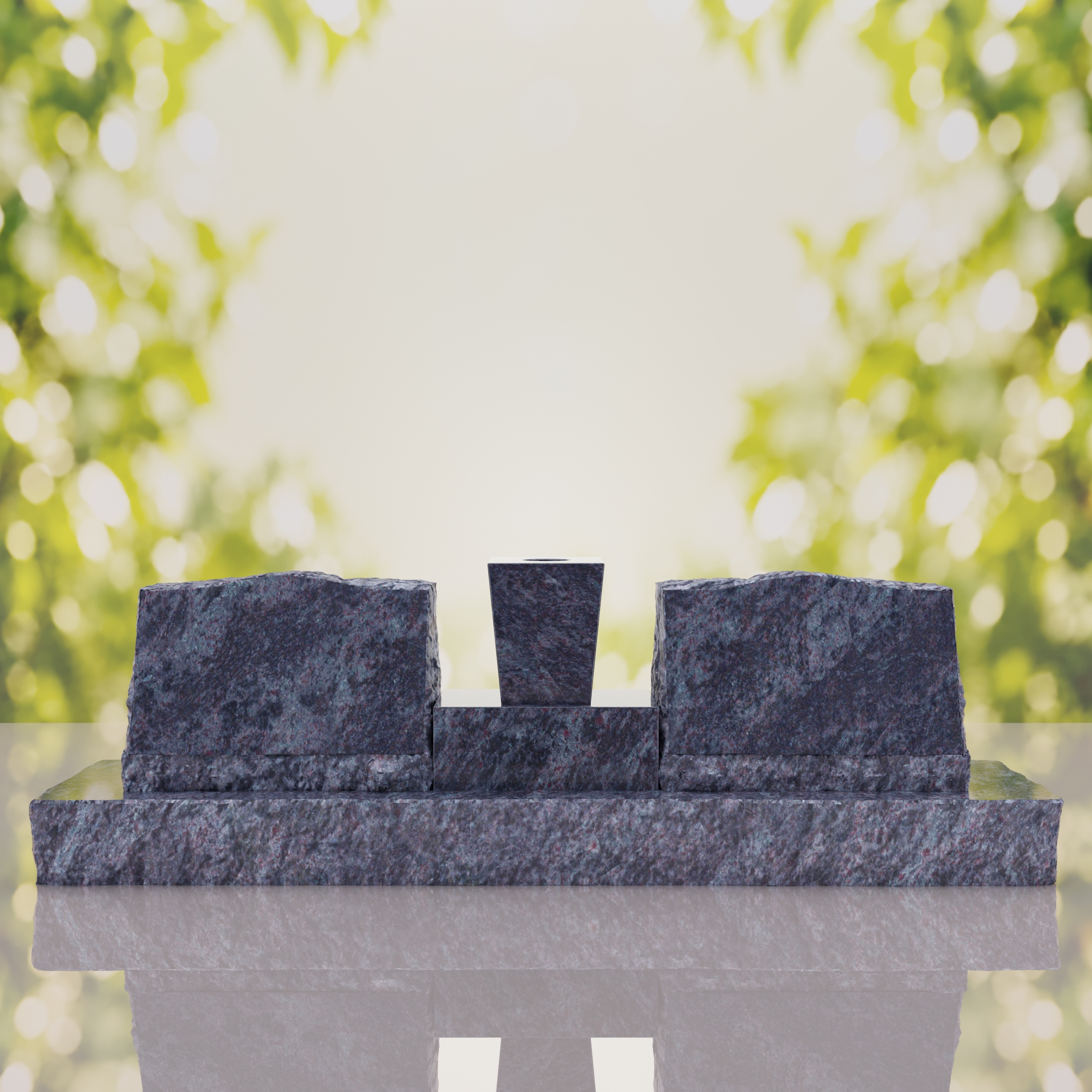 Slant Companion Headstone thumbnail 8