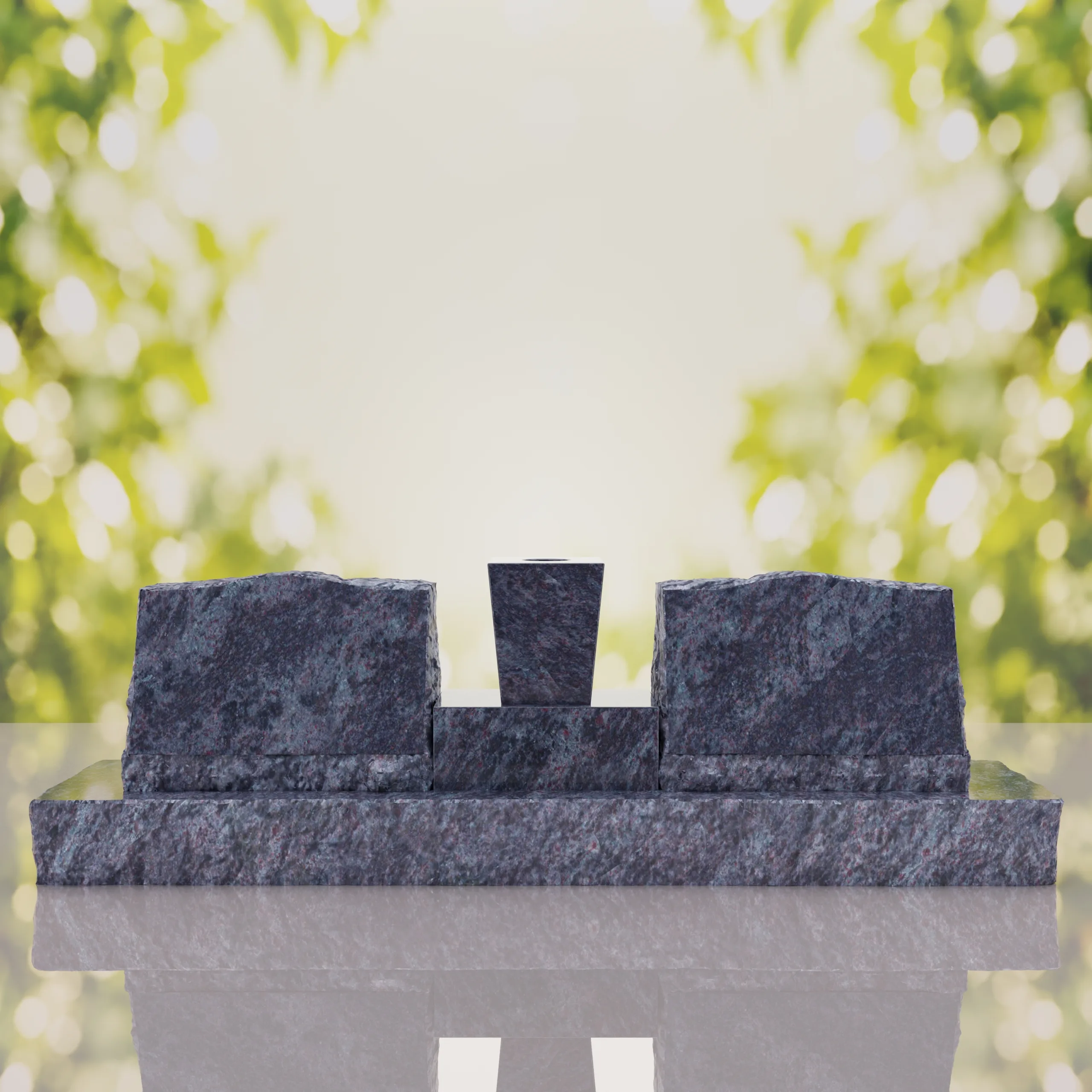 Slant Companion Headstone thumbnail 8
