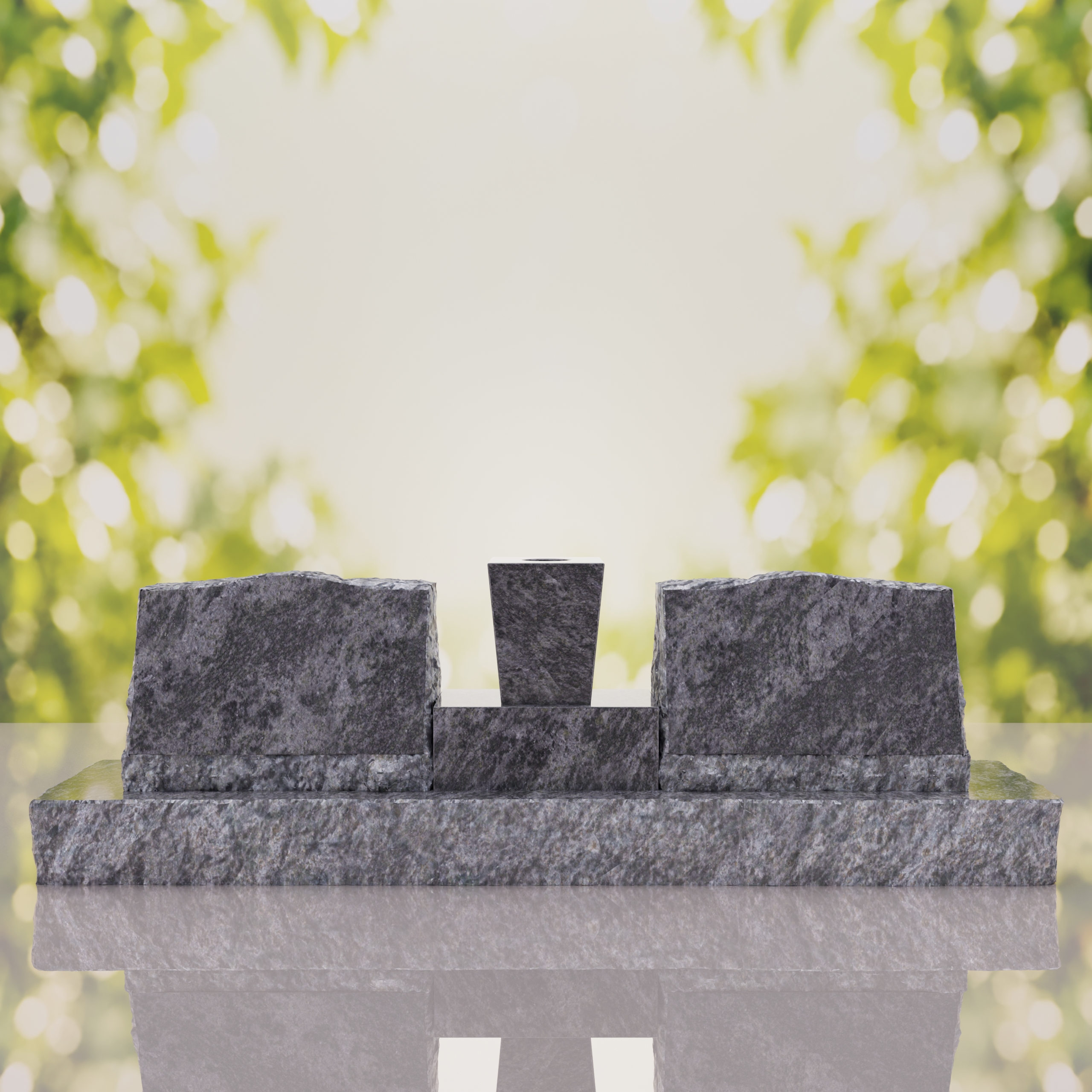 Slant Companion Headstone thumbnail 11