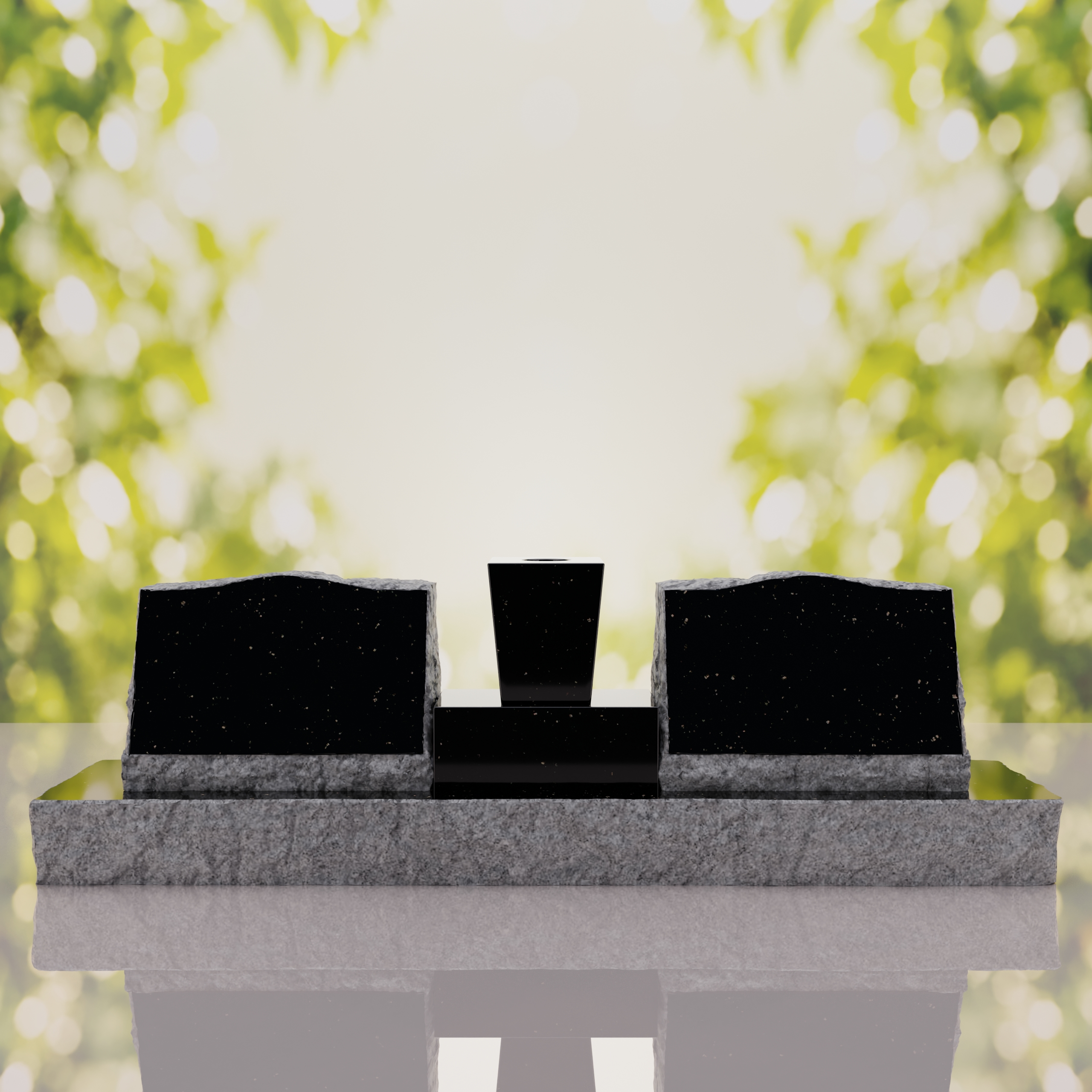Slant Companion Headstone thumbnail 14