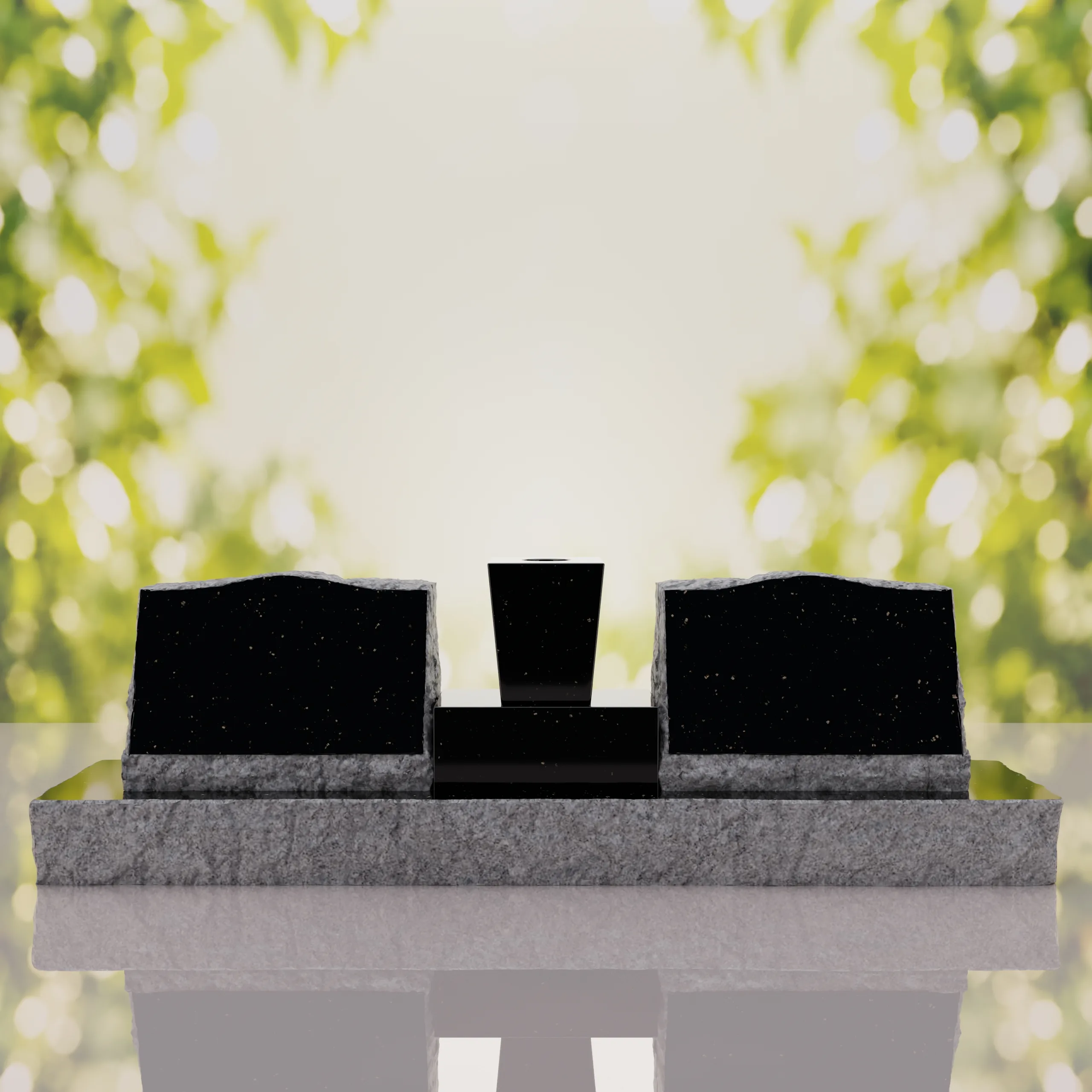 Slant Companion Headstone thumbnail 14