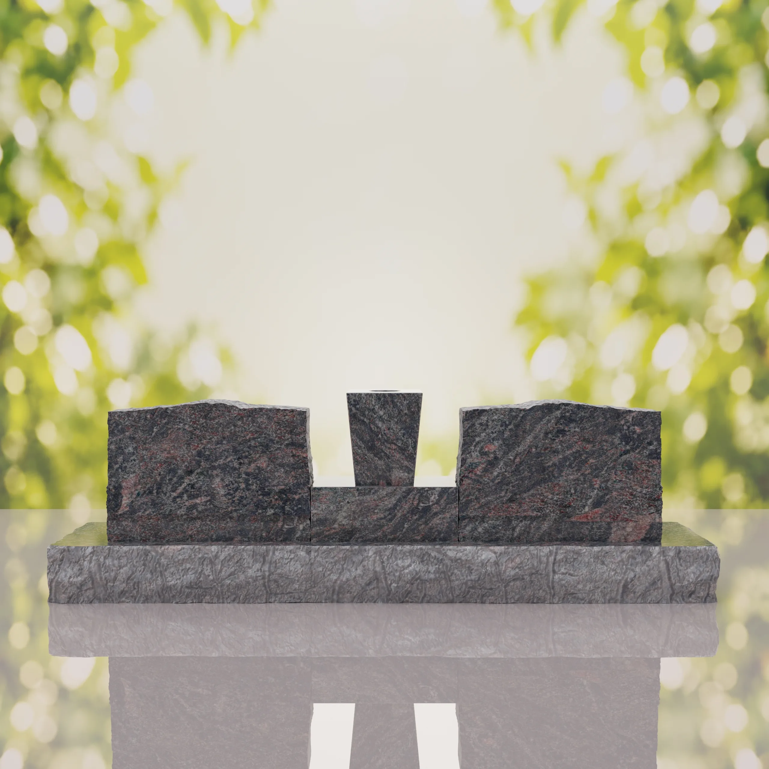 Slant Companion Headstone thumbnail 6