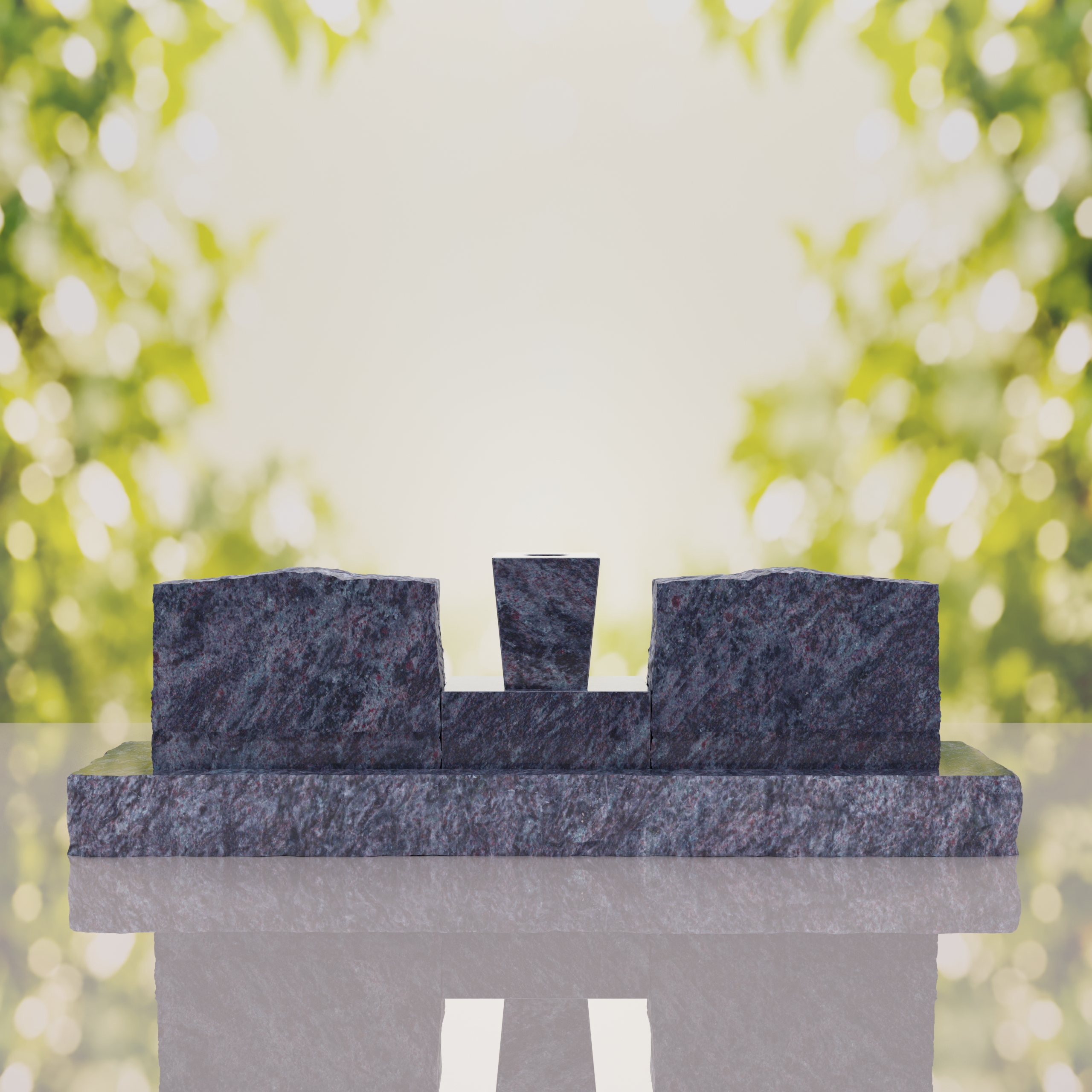 Slant Companion Headstone thumbnail 9