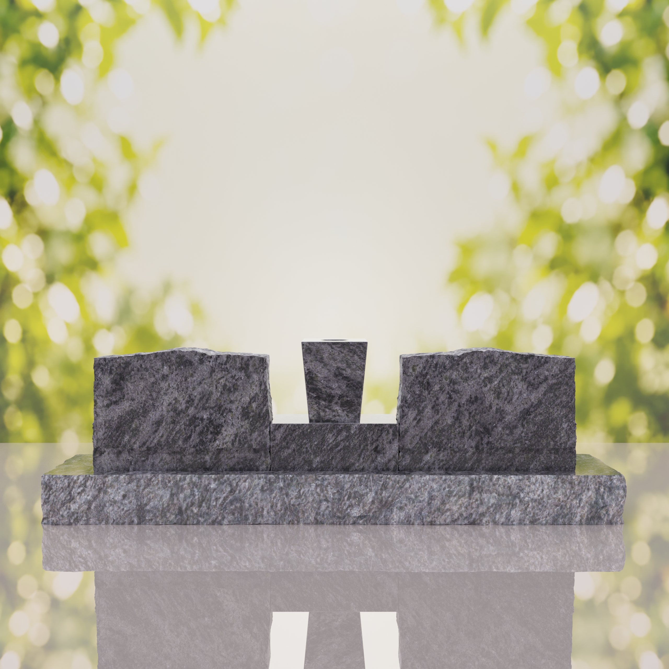 Slant Companion Headstone thumbnail 12