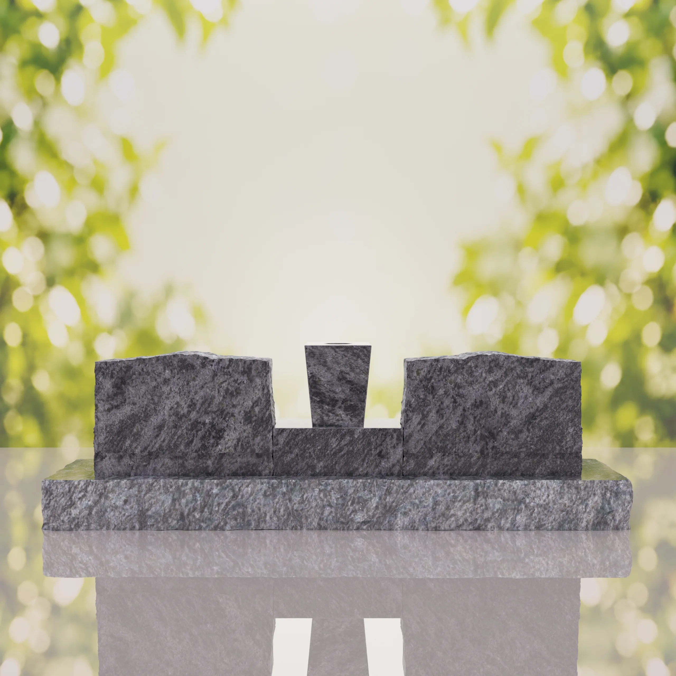 Slant Companion Headstone thumbnail 12
