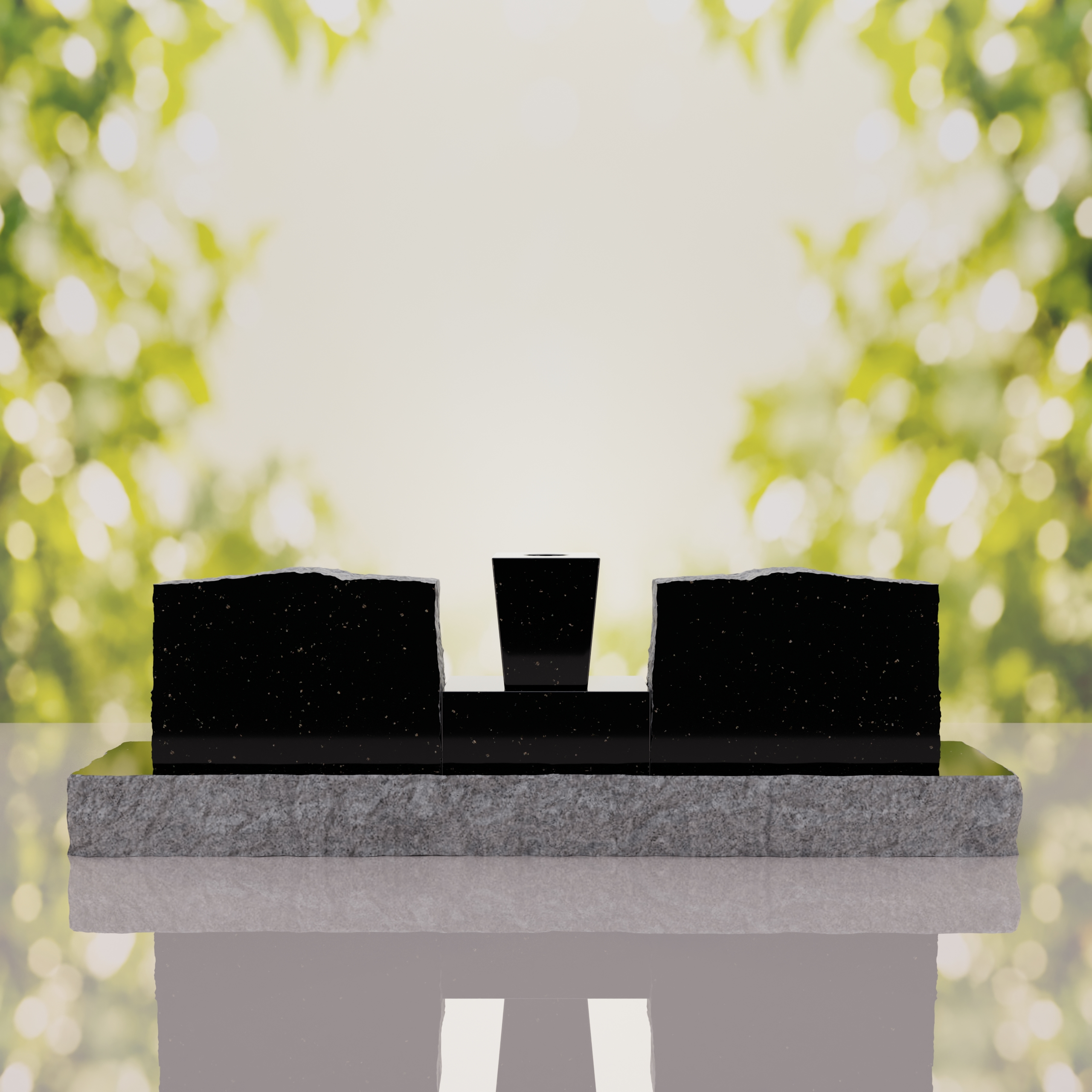Slant Companion Headstone thumbnail 15