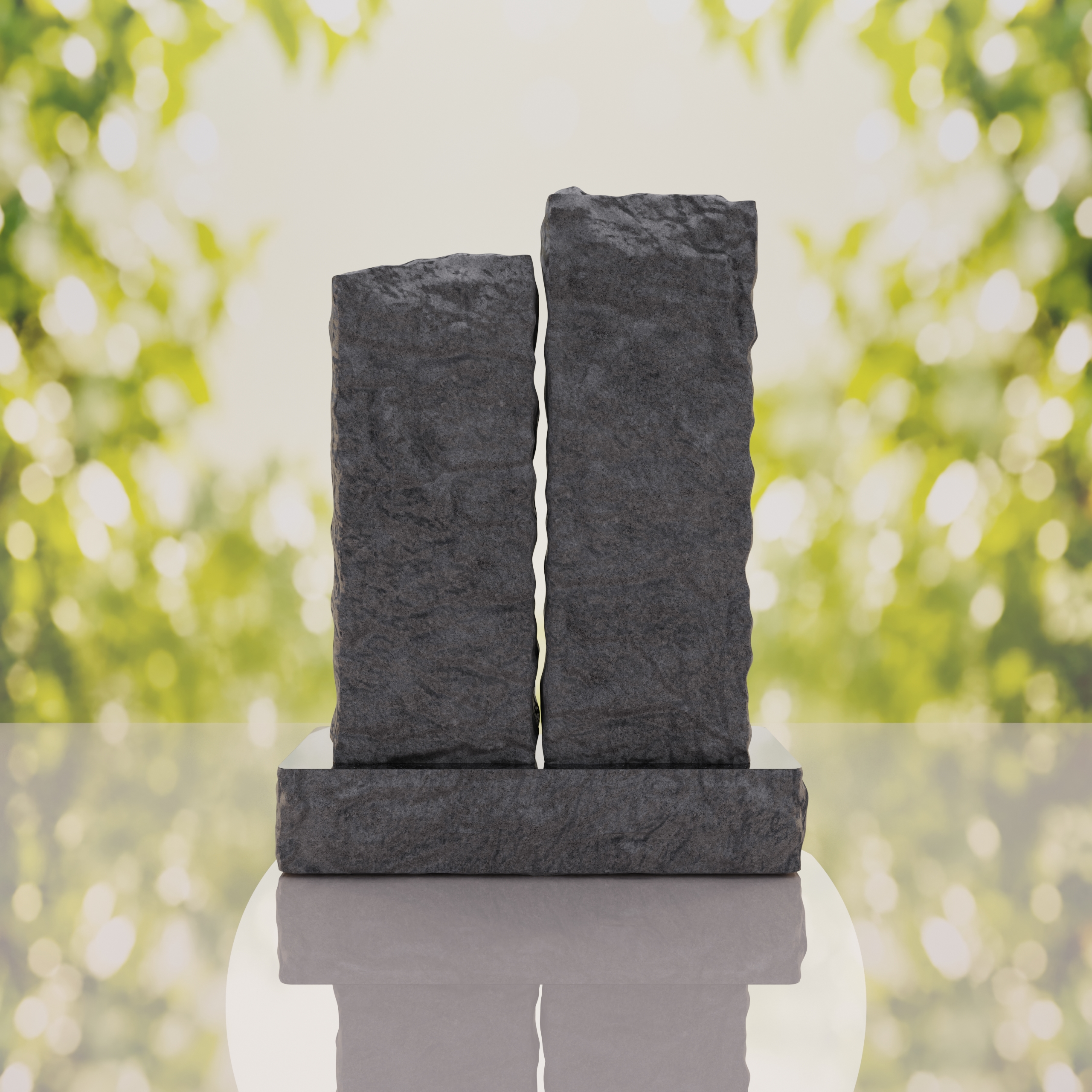 Broken Heart Companion Headstone thumbnail 13