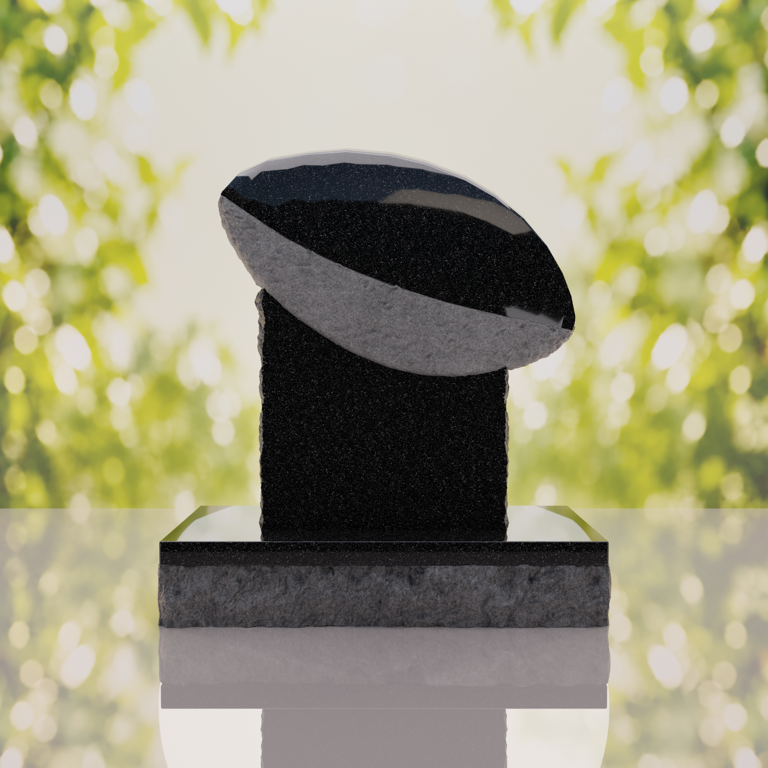 Rugby Ball Headstone thumbnail 12