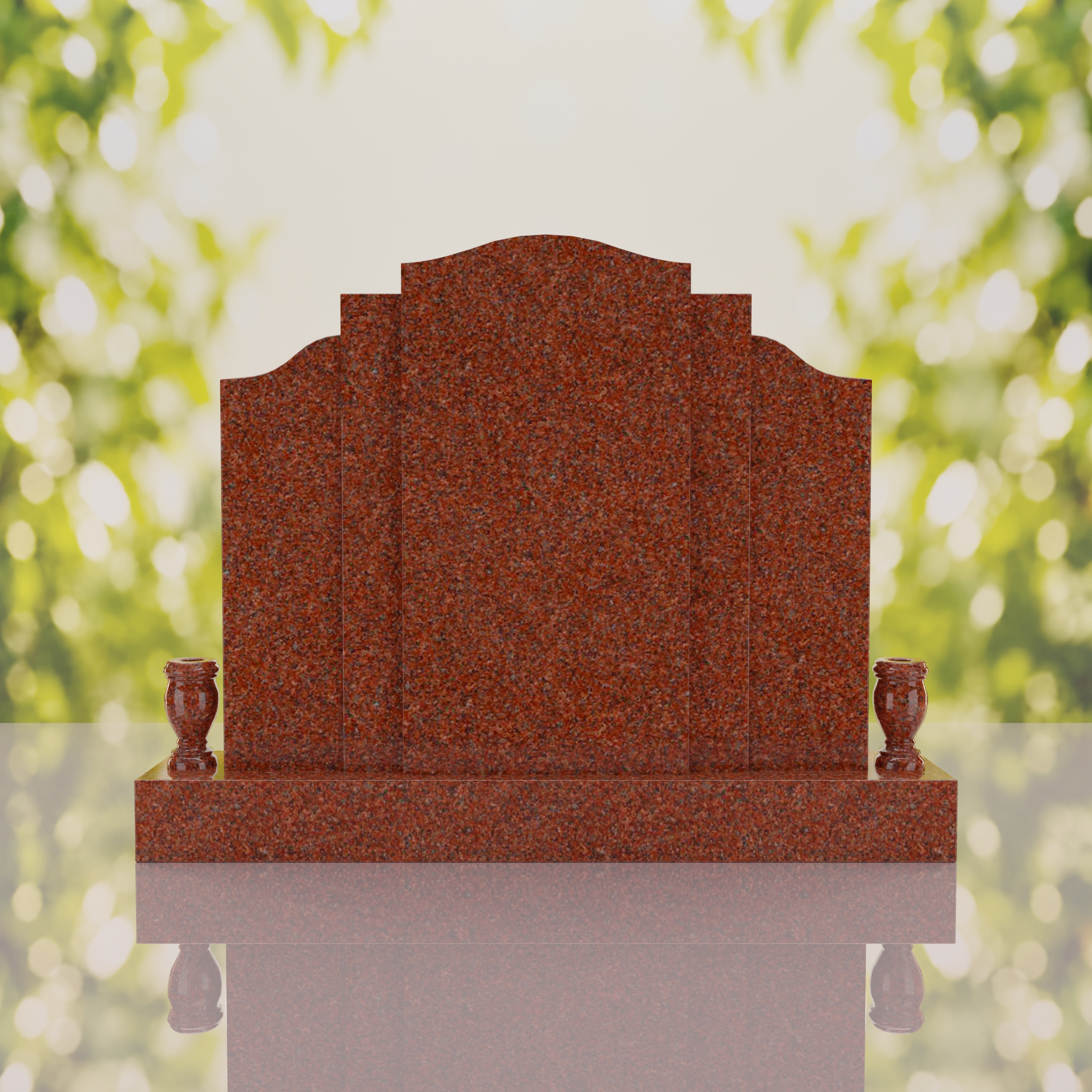Companion Madonna Upright Headstone thumbnail 3