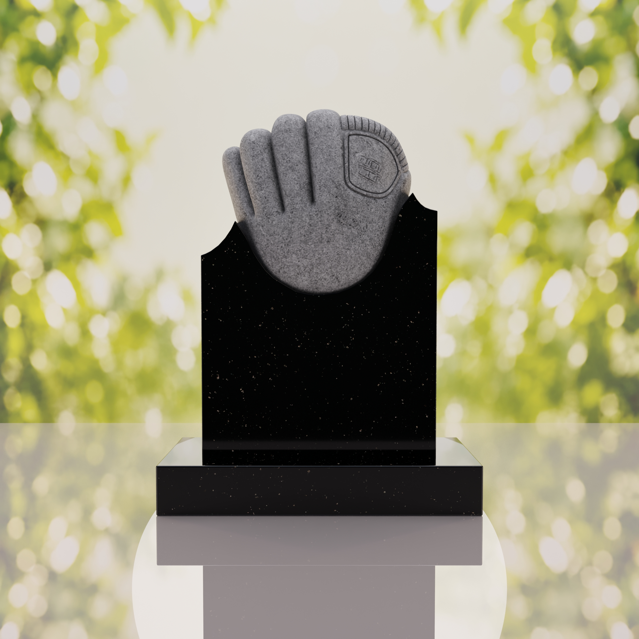 Baseball Glove Headstone thumbnail 7