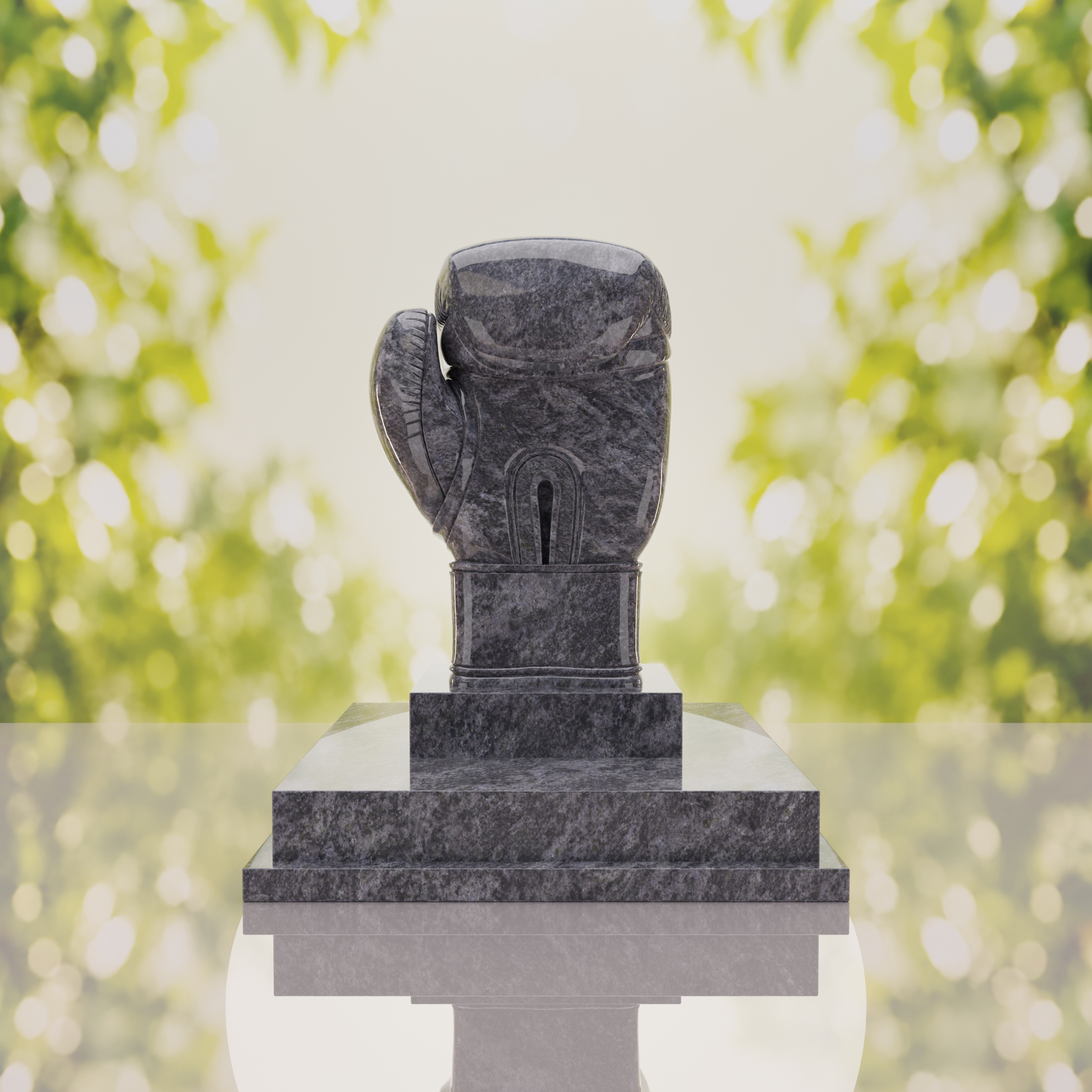 Boxing Glove Headstone thumbnail 3