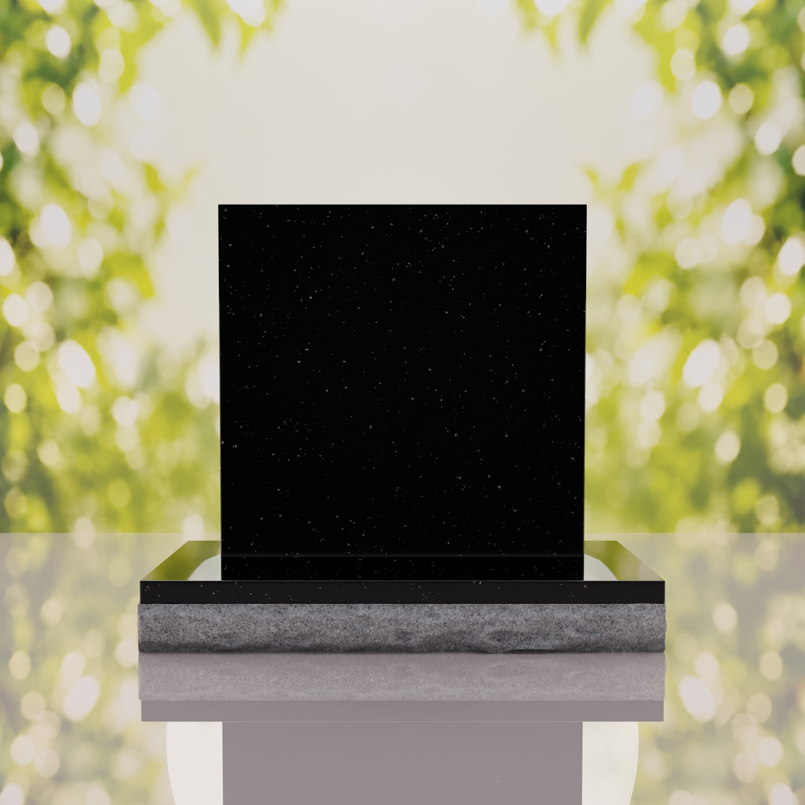 Praying Madonna Memorial Headstone thumbnail 7