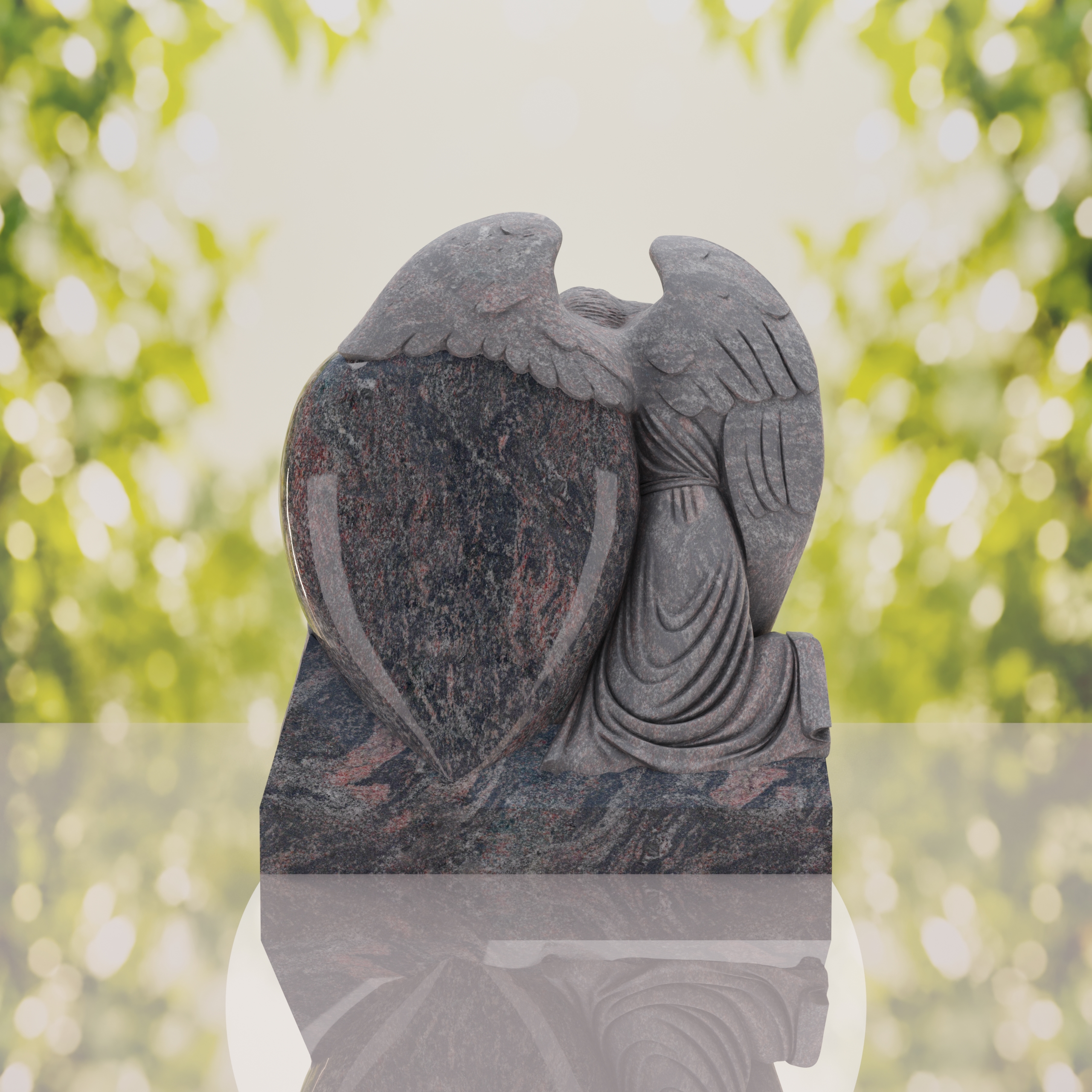 Guardian Angel Heart Memorial thumbnail 6