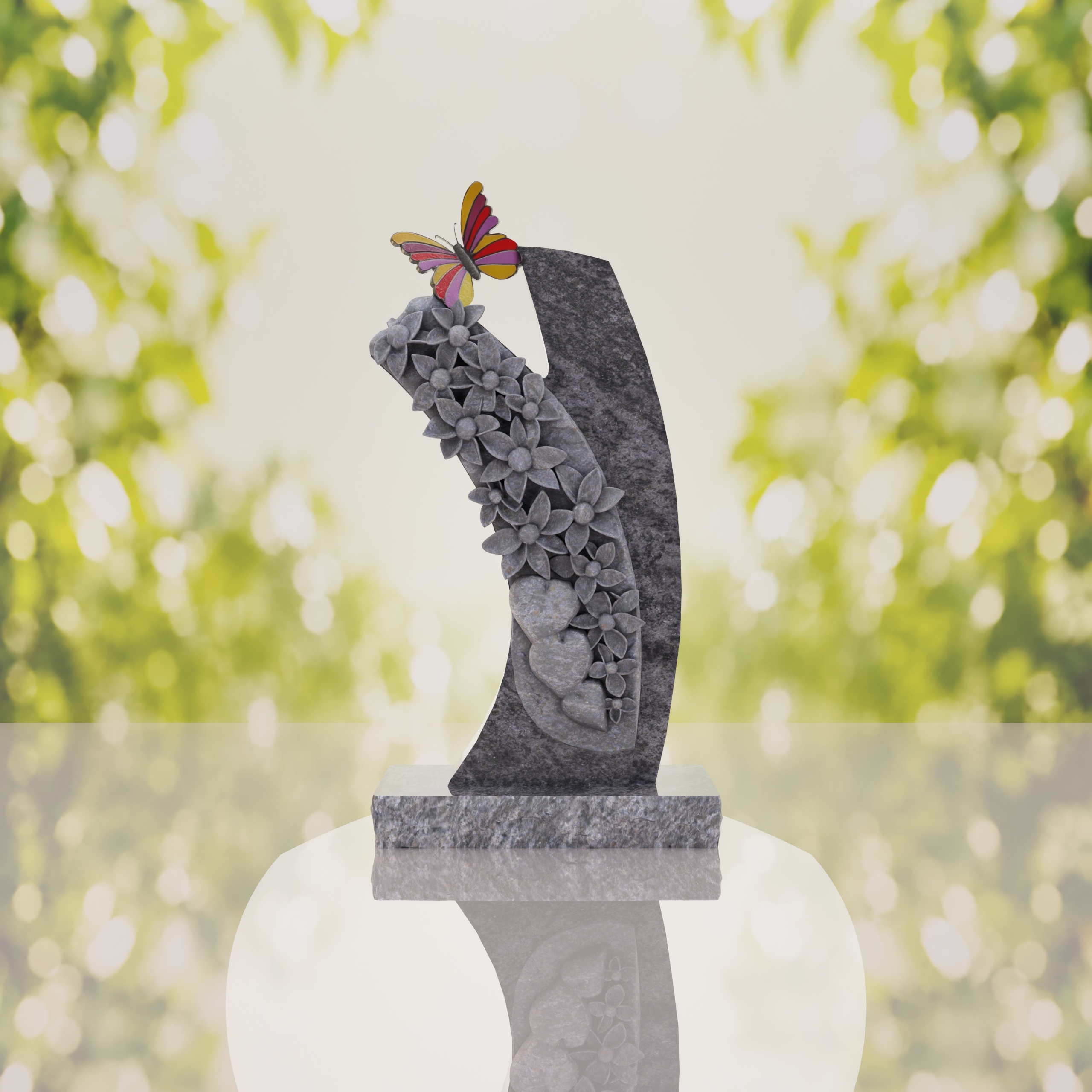 Butterfly Child Headstone thumbnail 3