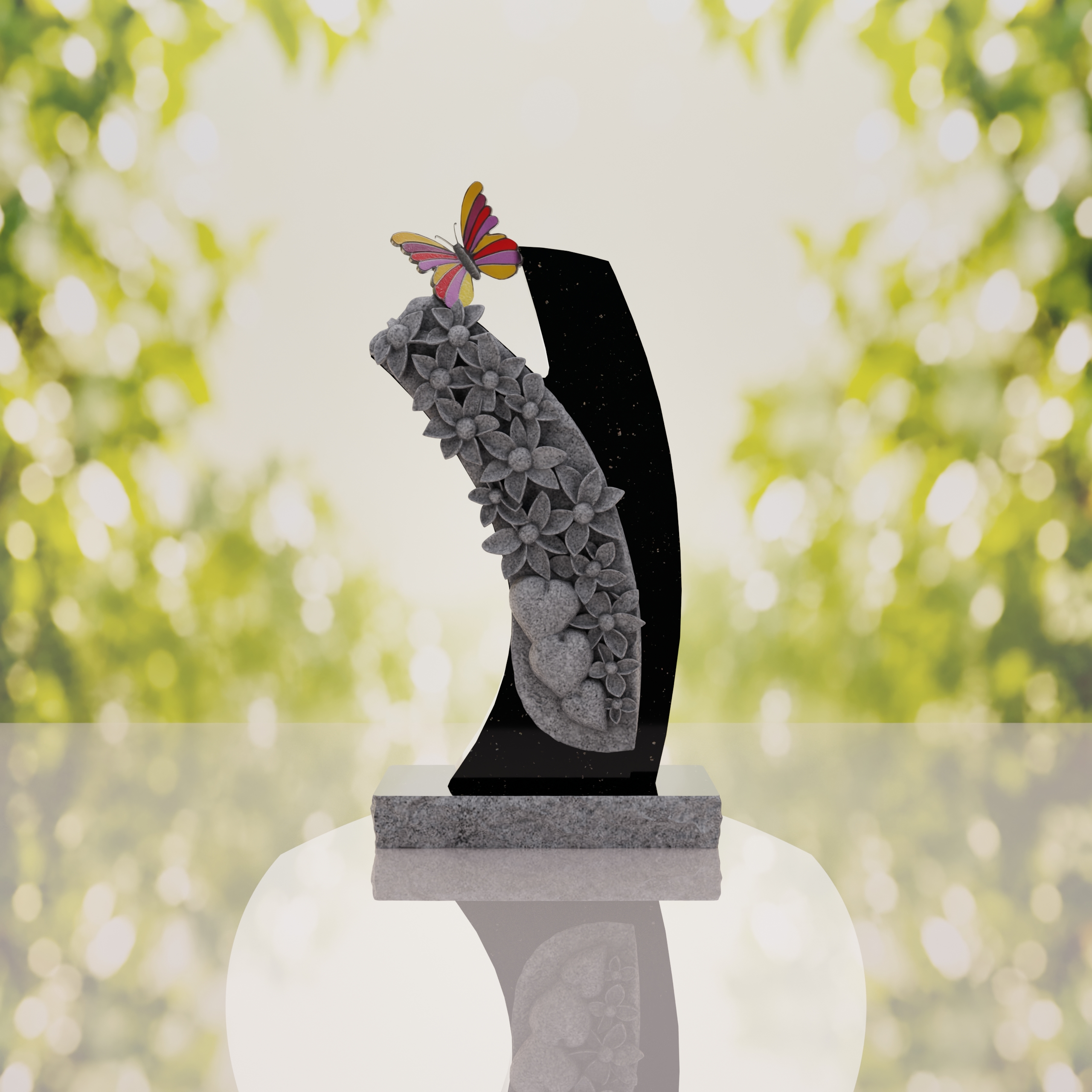 Butterfly Child Headstone thumbnail 5