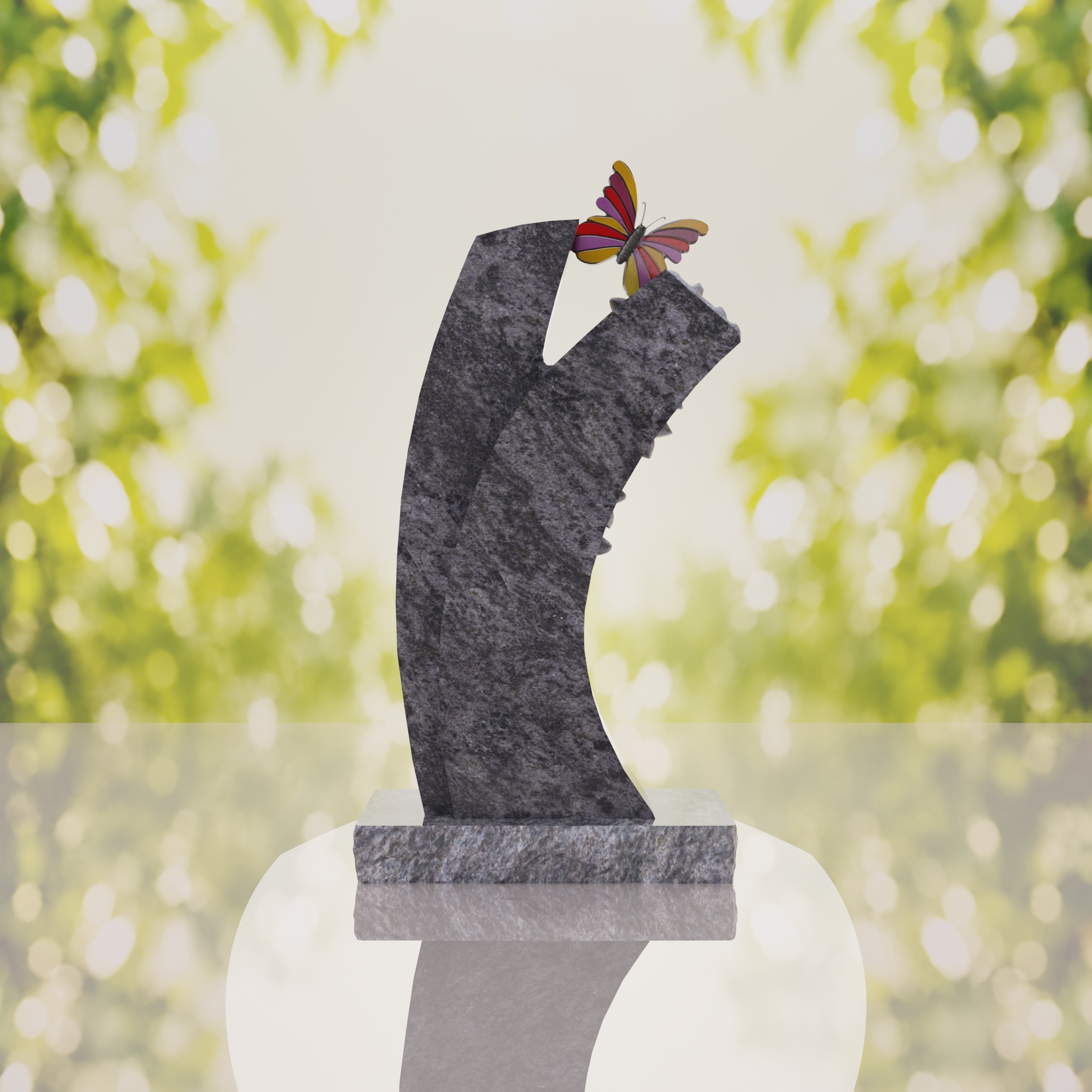 Butterfly Child Headstone thumbnail 4