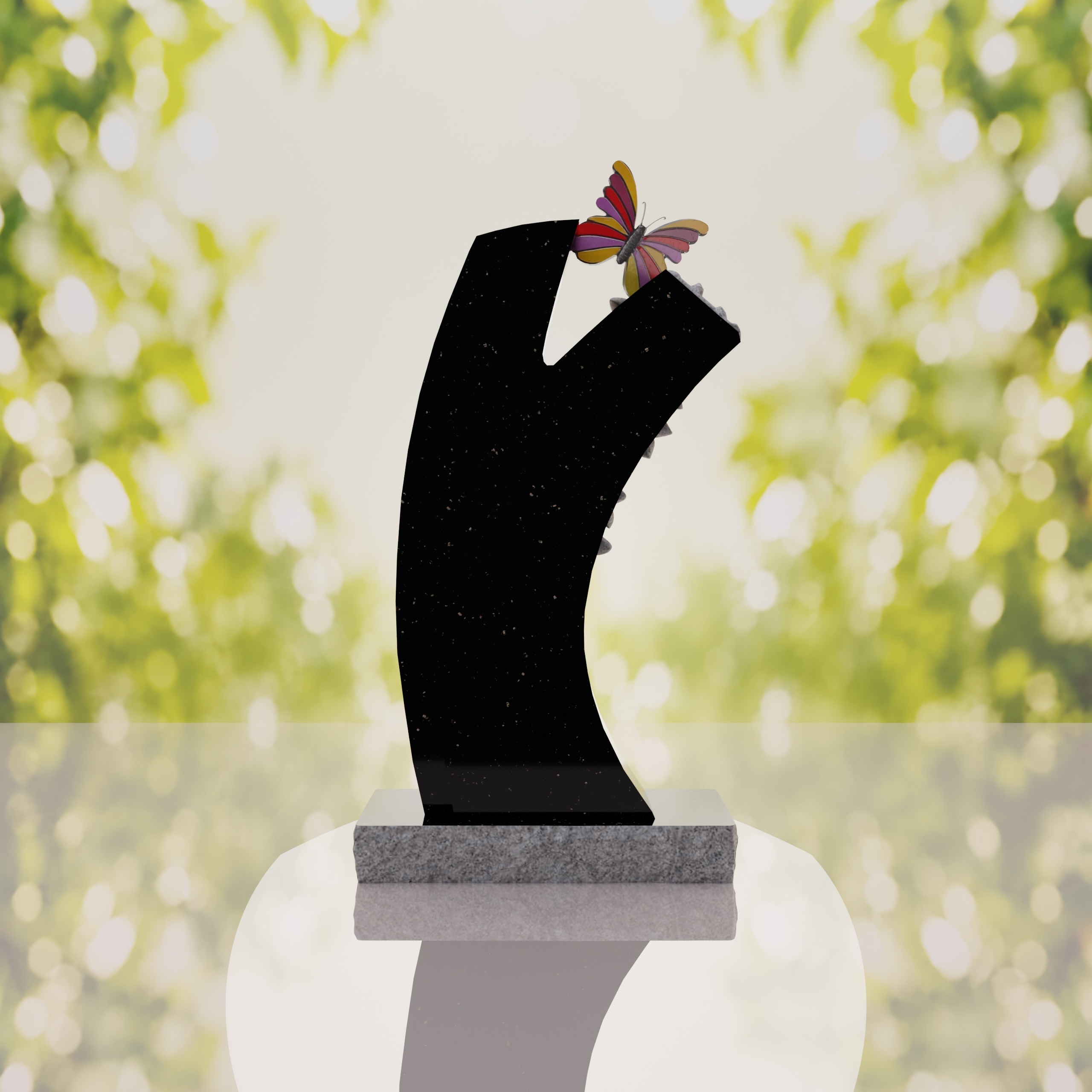 Butterfly Child Headstone thumbnail 6