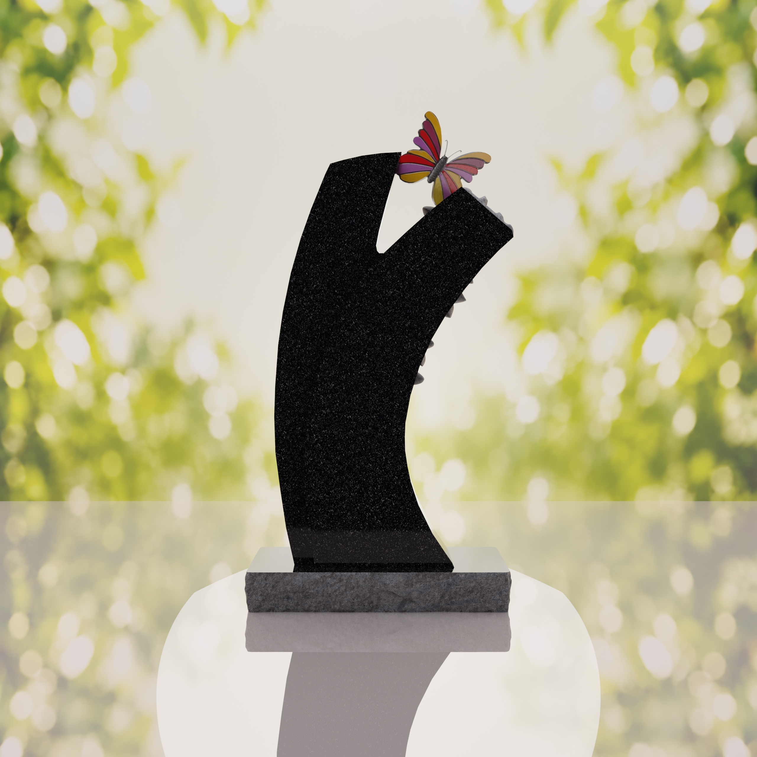 Butterfly Child Headstone thumbnail 12