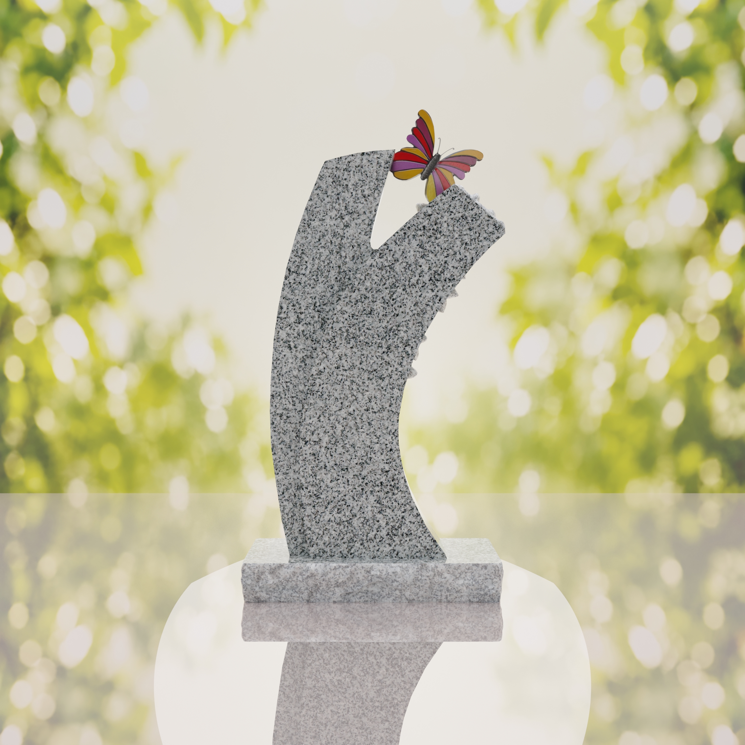 Butterfly Child Headstone thumbnail 9