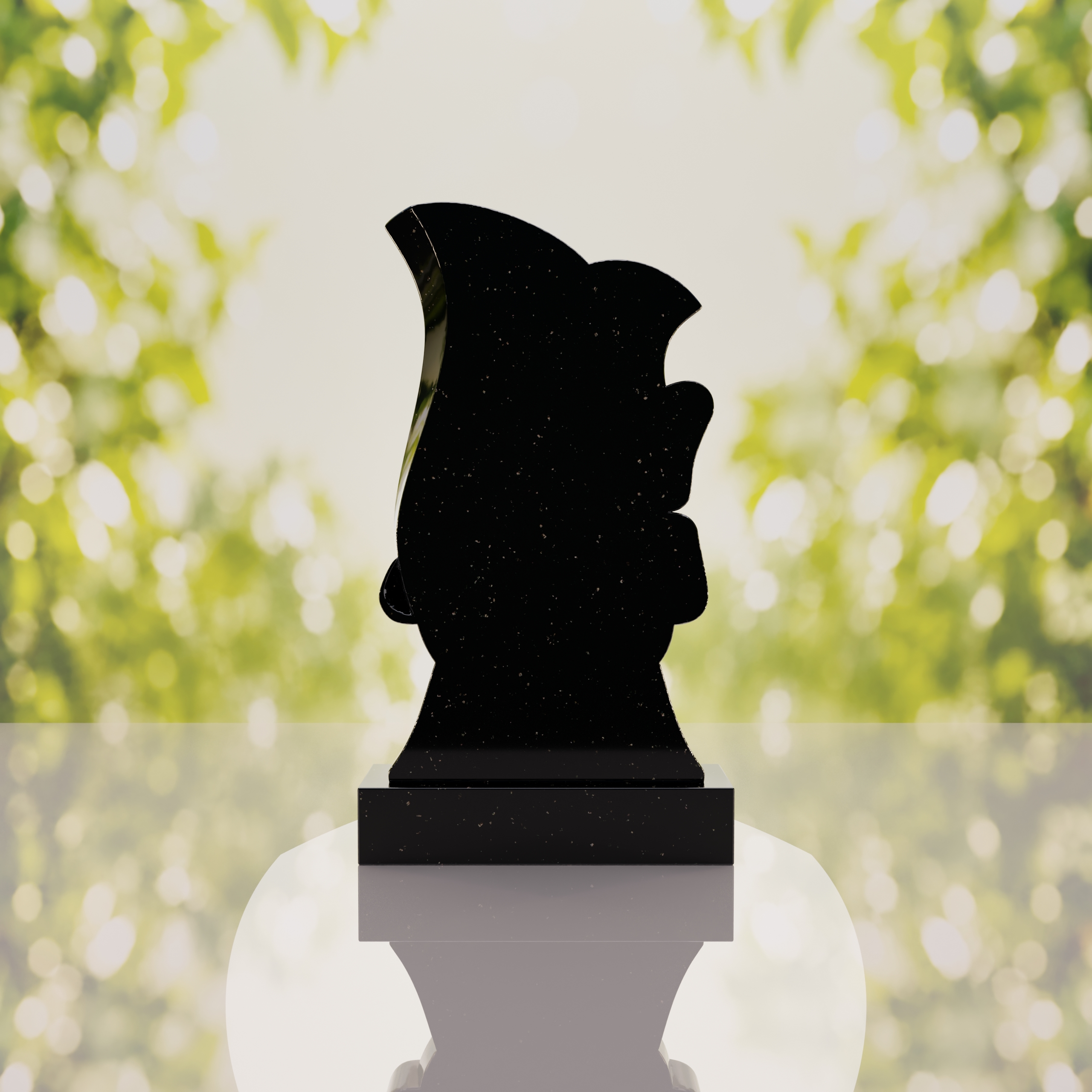 Floral Butterfly Child Headstone thumbnail 6
