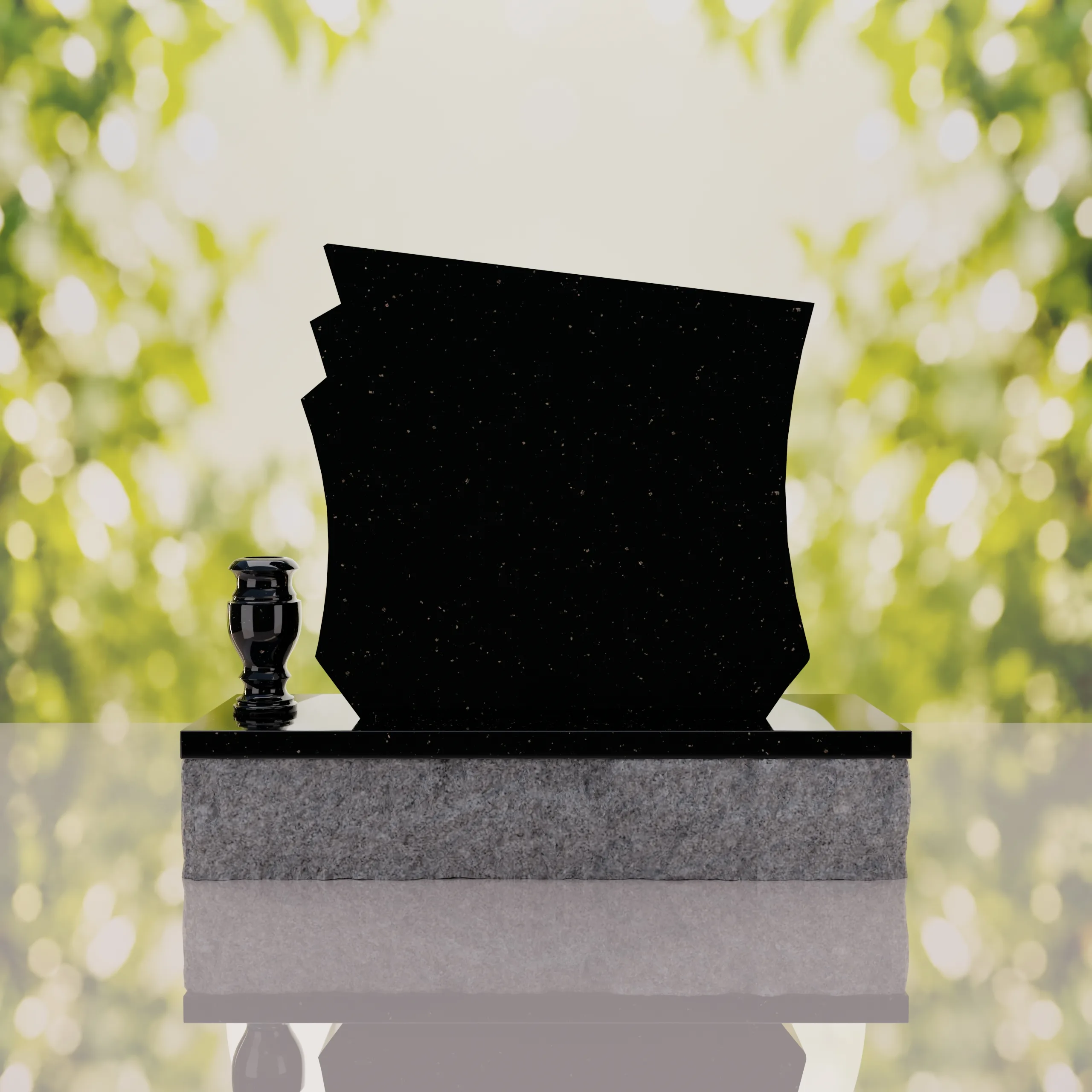Modern Mary Upright Headstone thumbnail 7